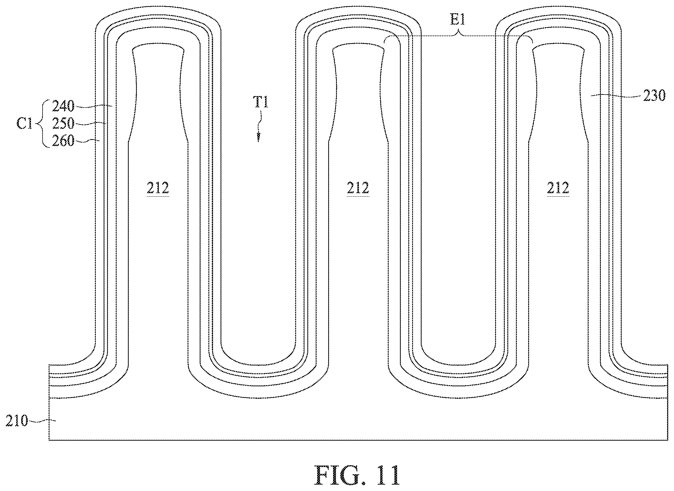 Patent US12581636 Figure 18 – Stress absorbing trench capacitor and method for forming the same