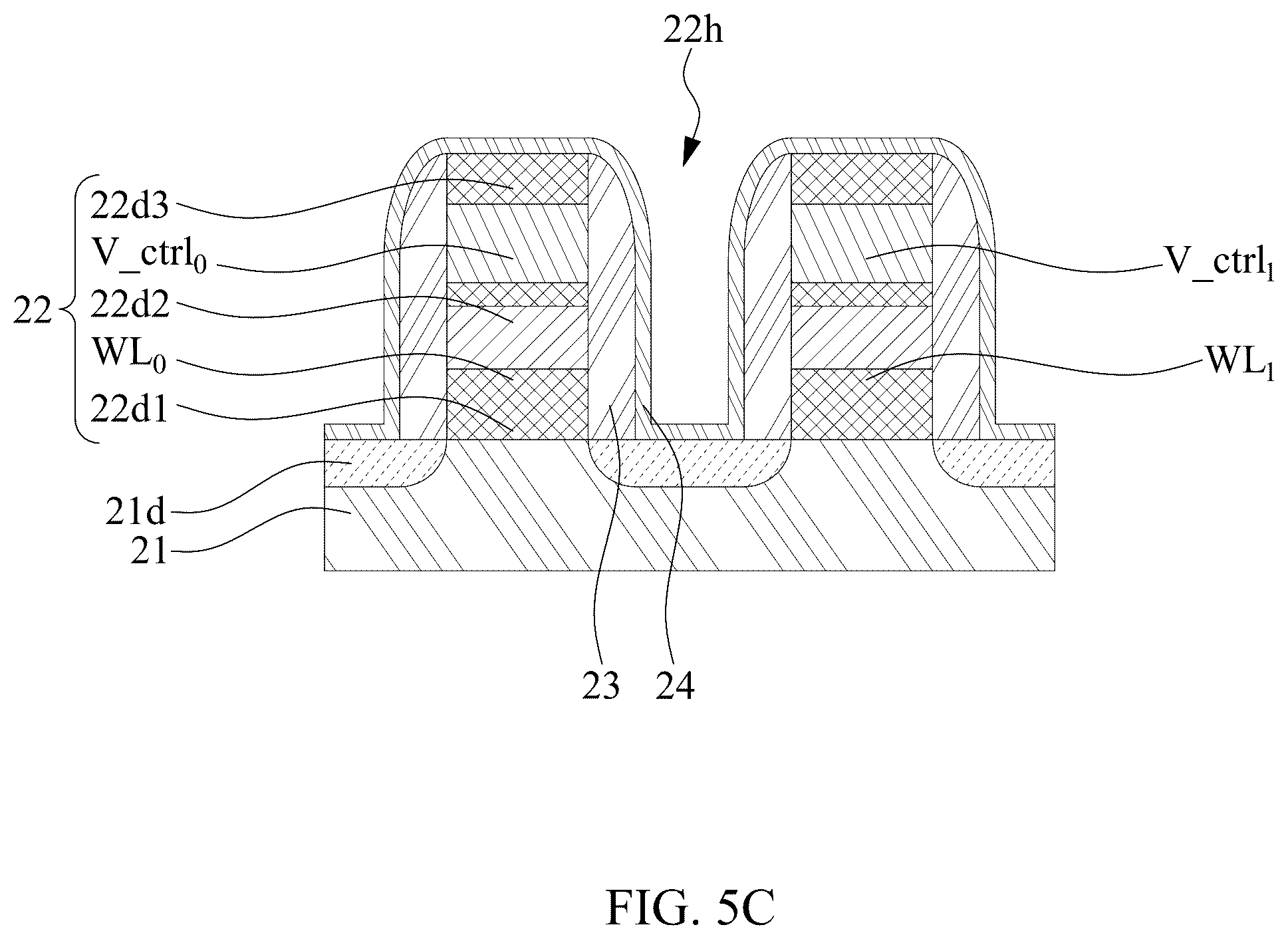 Patent US12581639 Figure 19 – Semiconductor device having gate structure and method for manufacturing the same