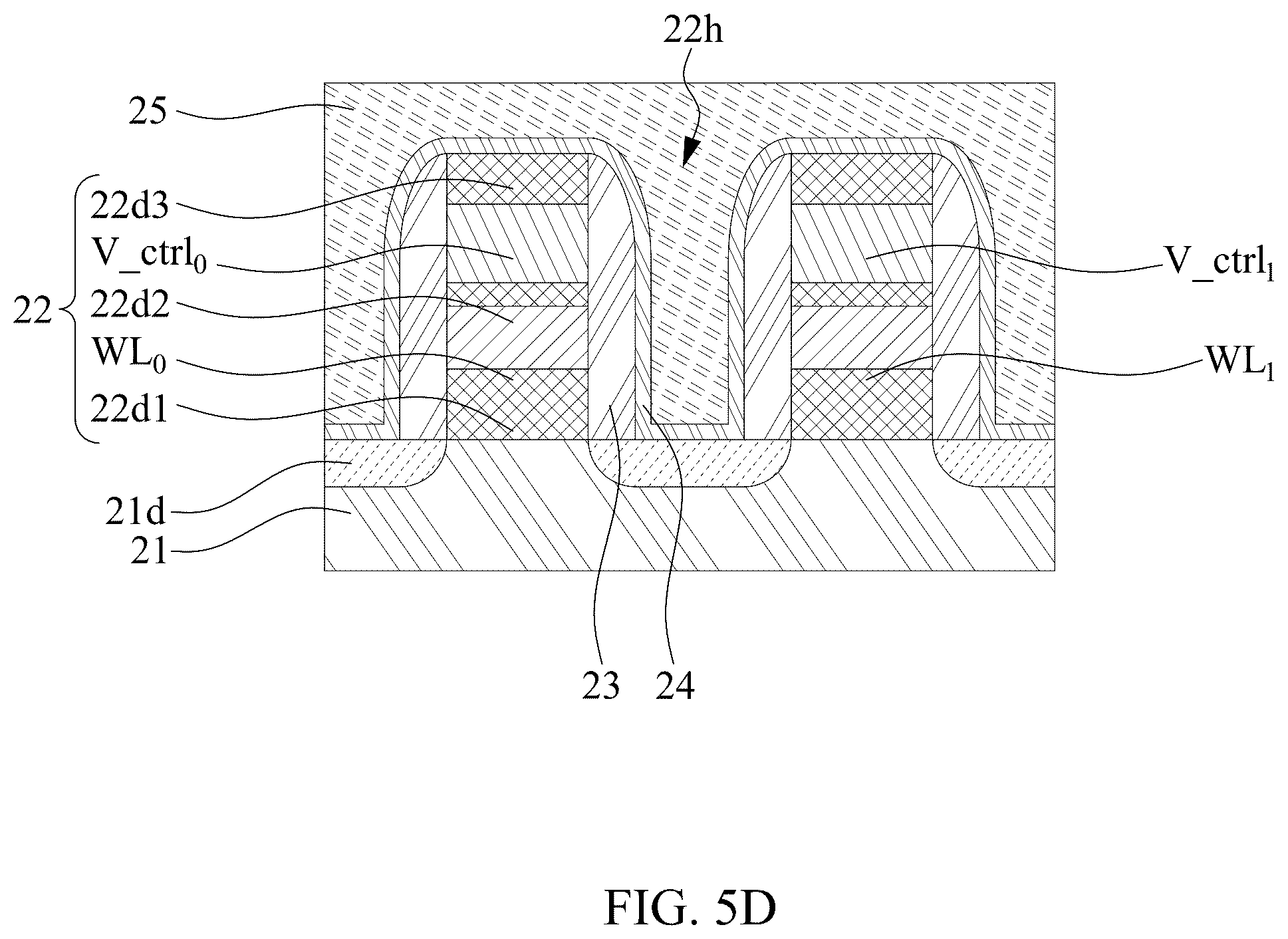 Patent US12581639 Figure 20 – Semiconductor device having gate structure and method for manufacturing the same