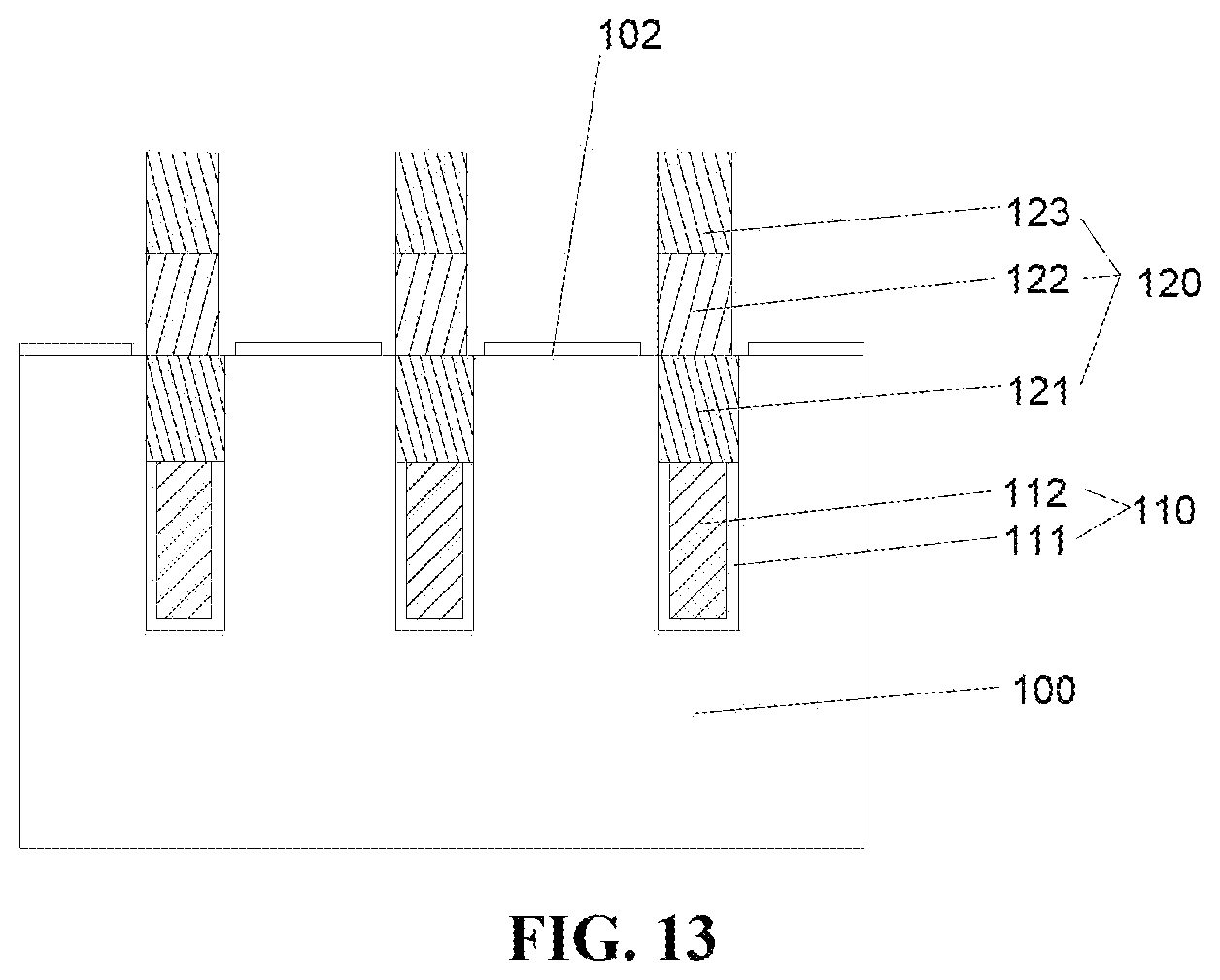 Patent US12581641 Figure 13 – Memory cell, memory and method for manufacturing memory