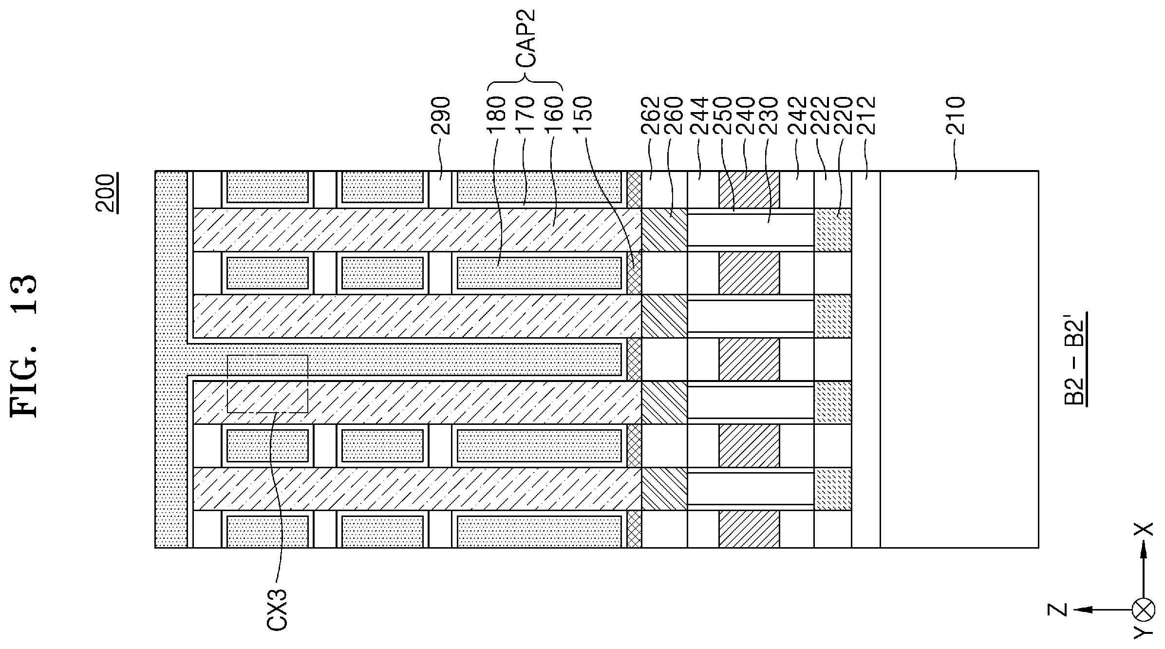 Patent US12581642 Figure 13 – Semiconductor device
