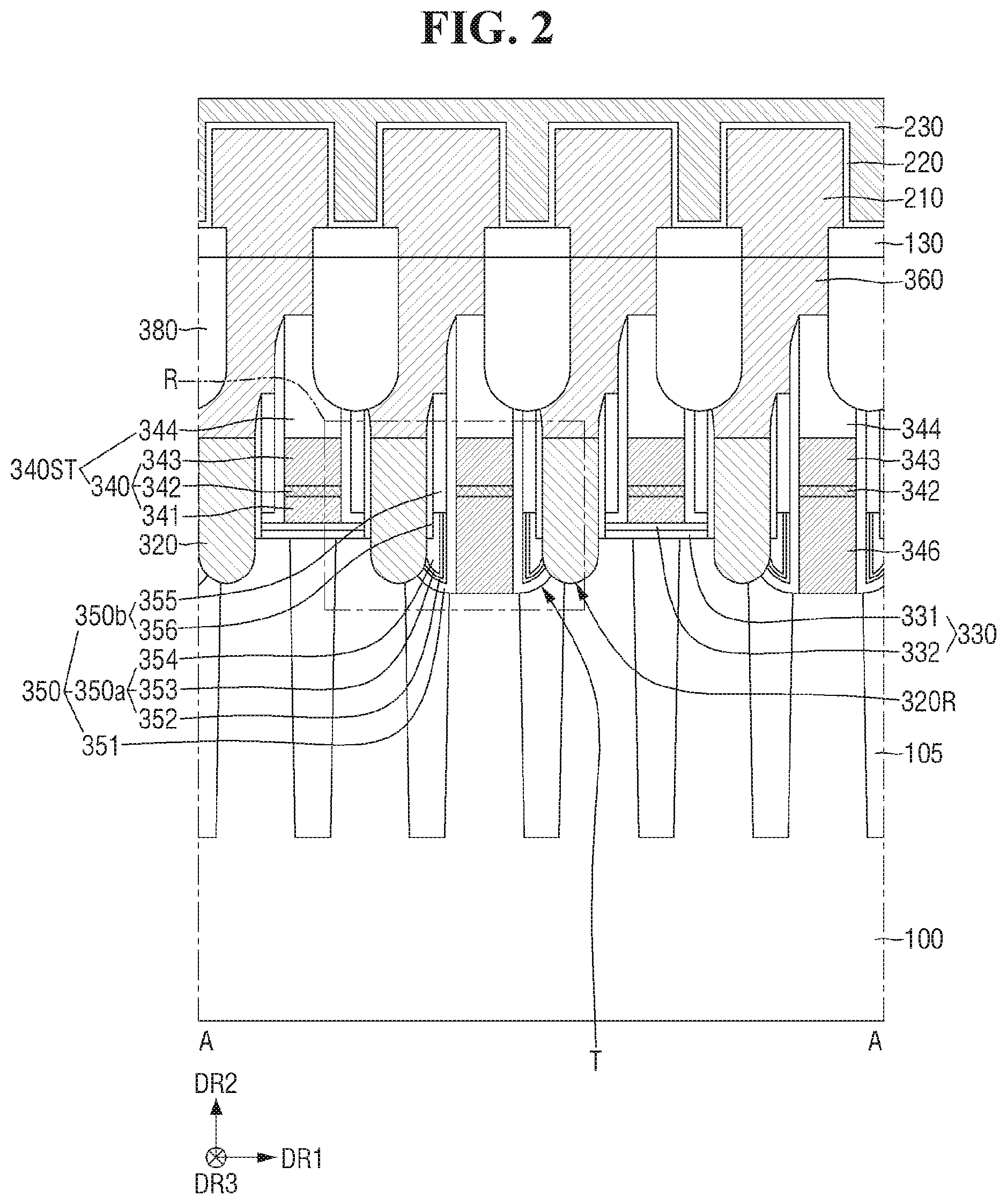 Patent US12581643 Figure 2 – Semiconductor memory device and method for fabricating the same