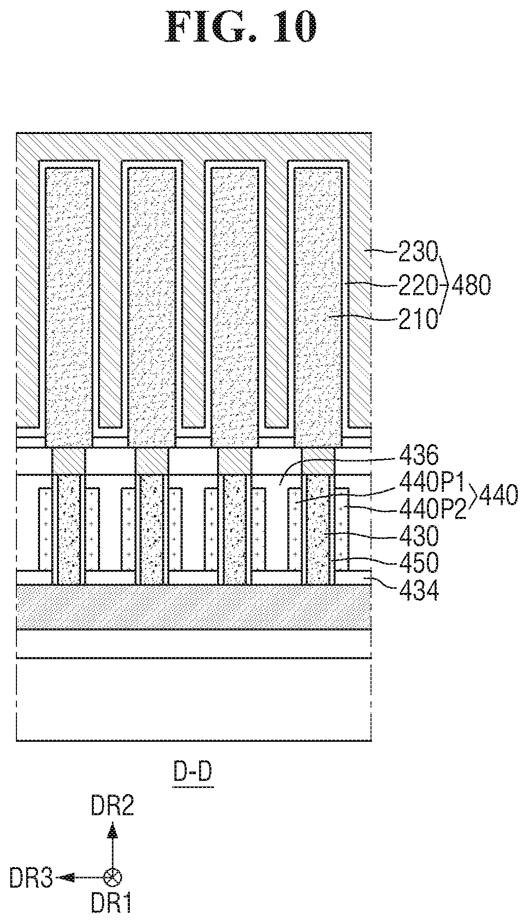 Patent US12581643 Figure 10 – Semiconductor memory device and method for fabricating the same