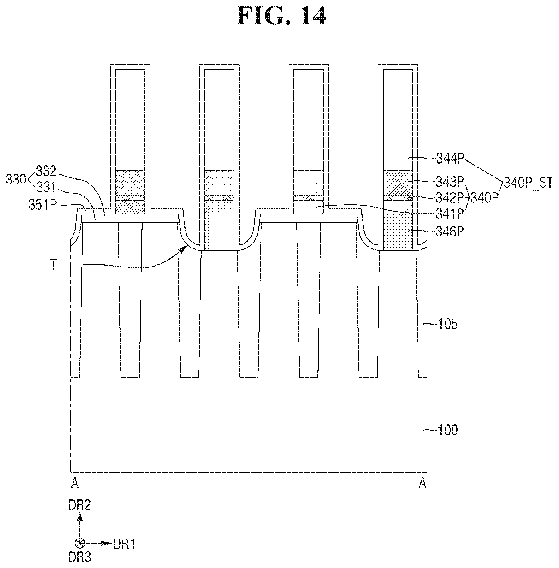 Patent US12581643 Figure 14 – Semiconductor memory device and method for fabricating the same