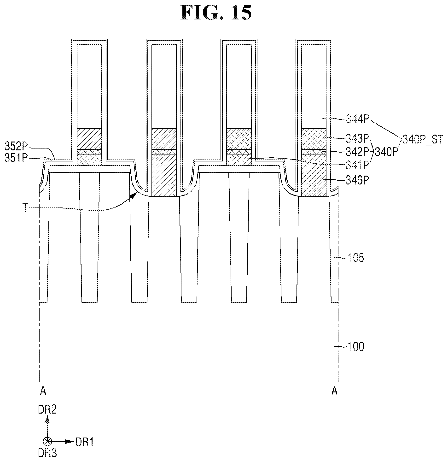 Patent US12581643 Figure 15 – Semiconductor memory device and method for fabricating the same