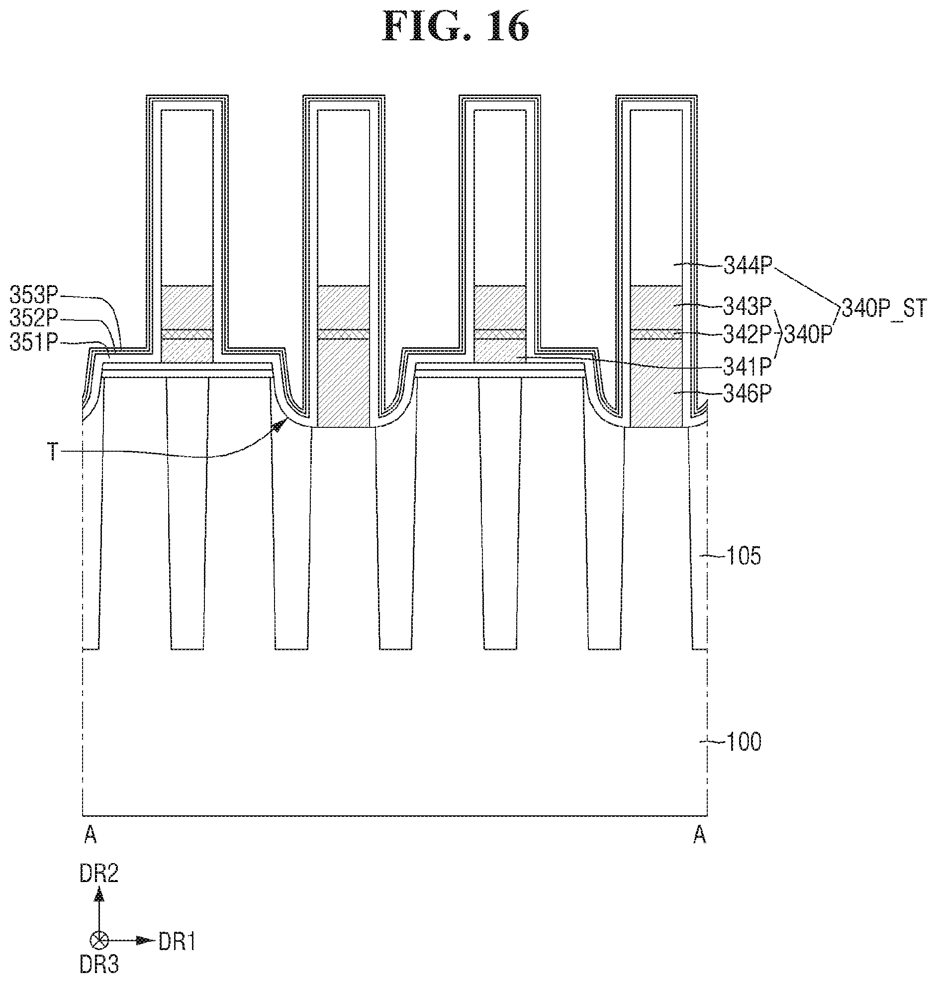 Patent US12581643 Figure 16 – Semiconductor memory device and method for fabricating the same