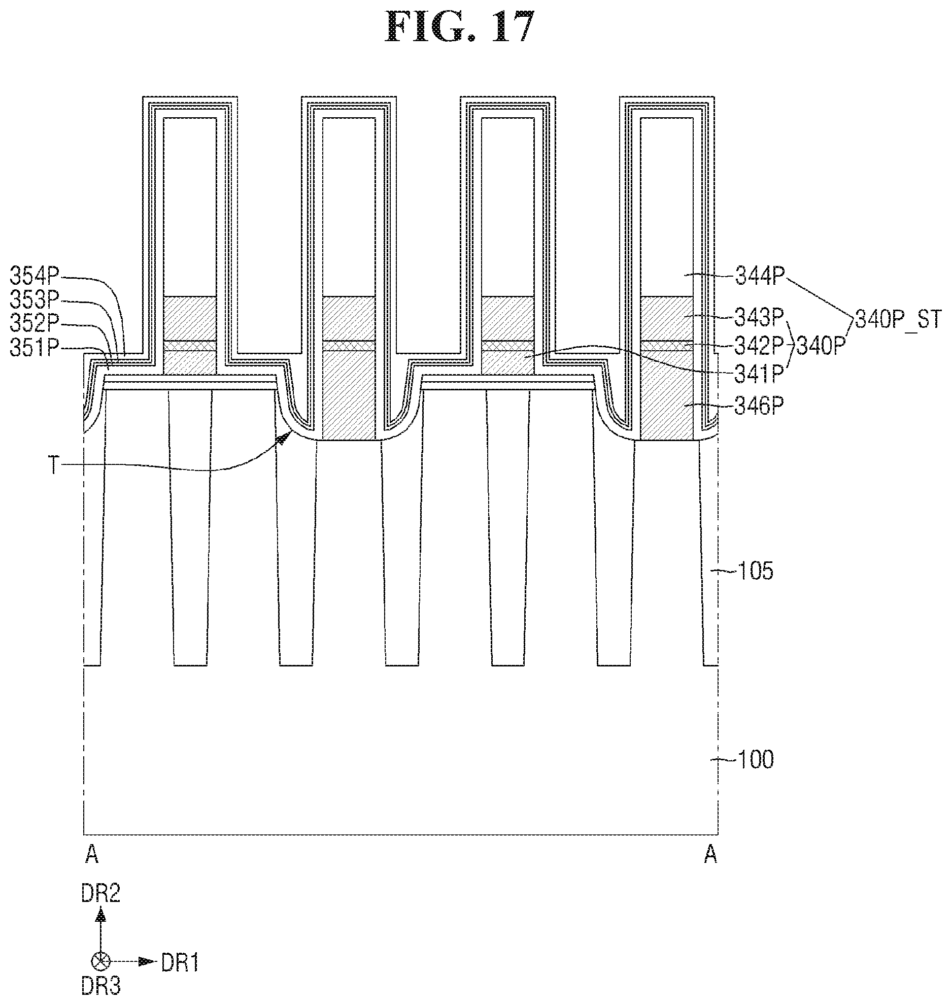 Patent US12581643 Figure 17 – Semiconductor memory device and method for fabricating the same
