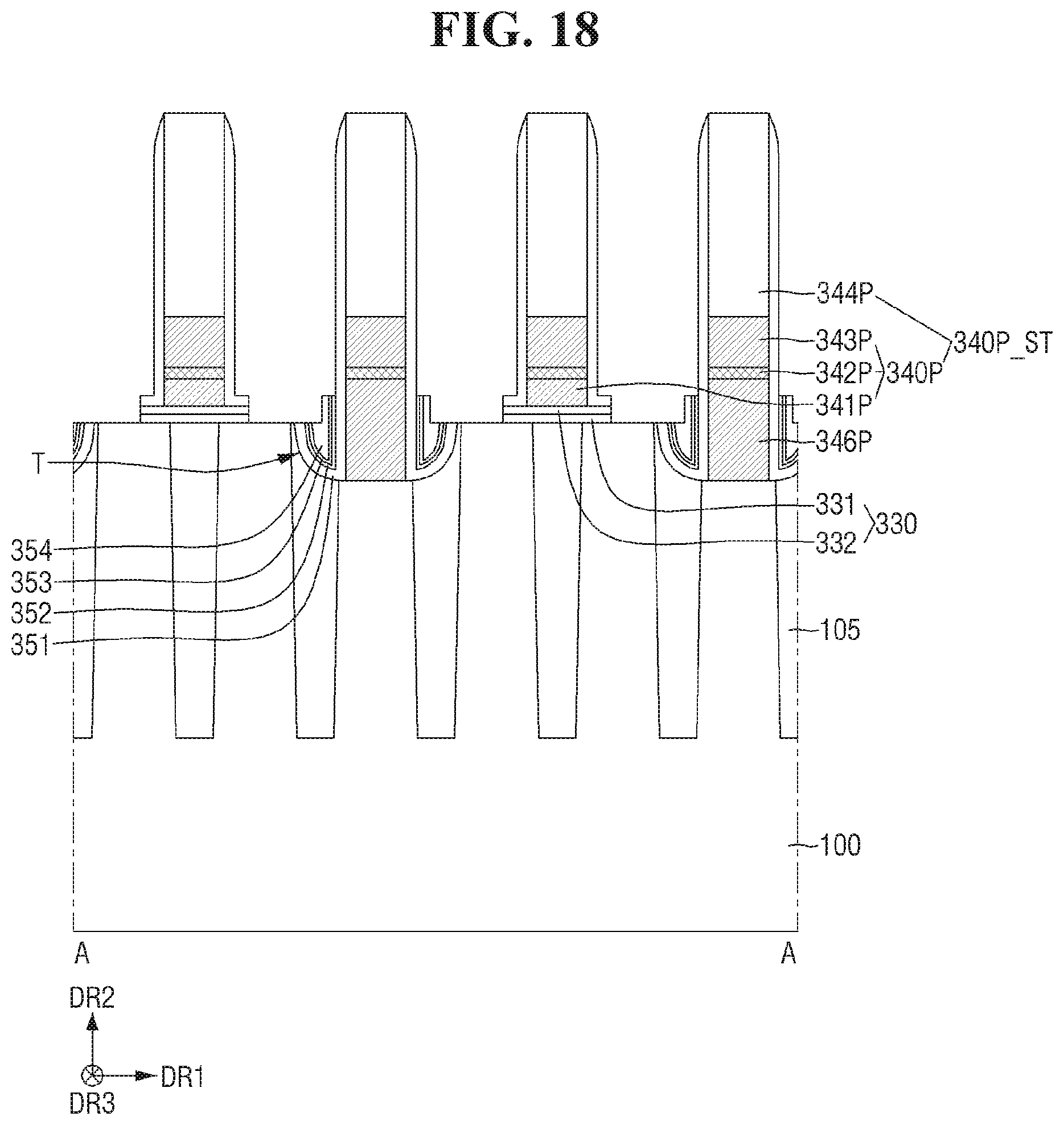 Patent US12581643 Figure 18 – Semiconductor memory device and method for fabricating the same
