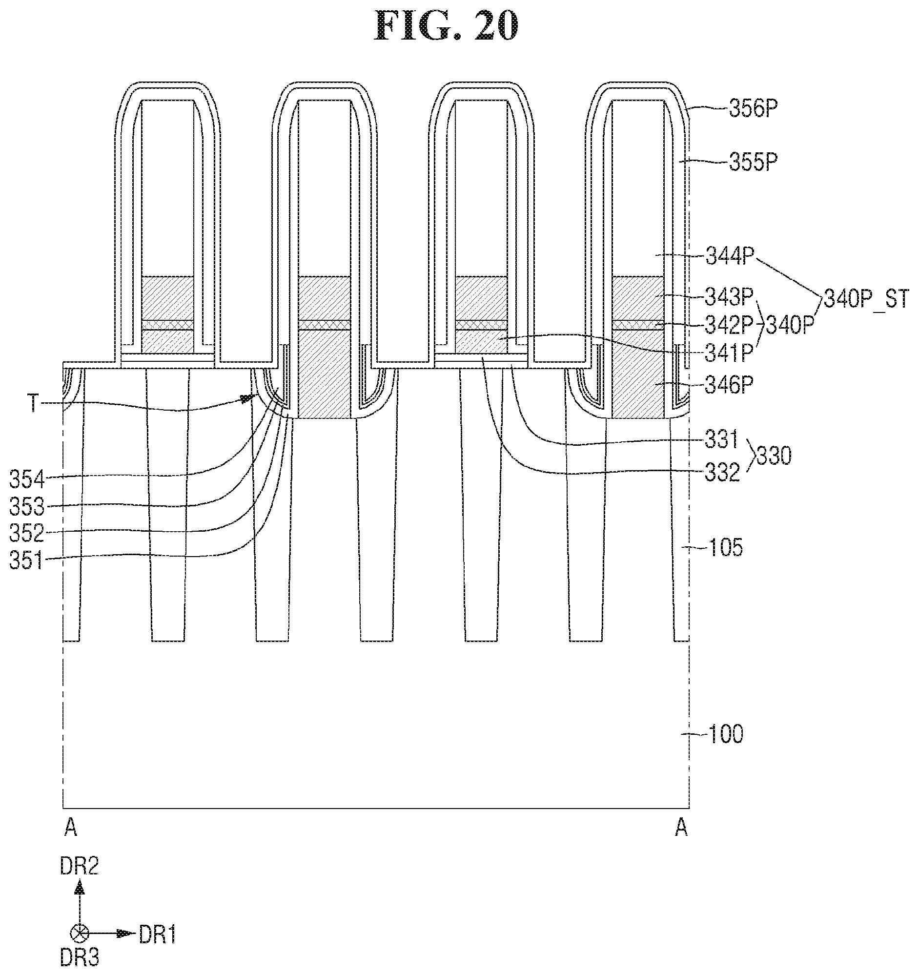 Patent US12581643 Figure 20 – Semiconductor memory device and method for fabricating the same
