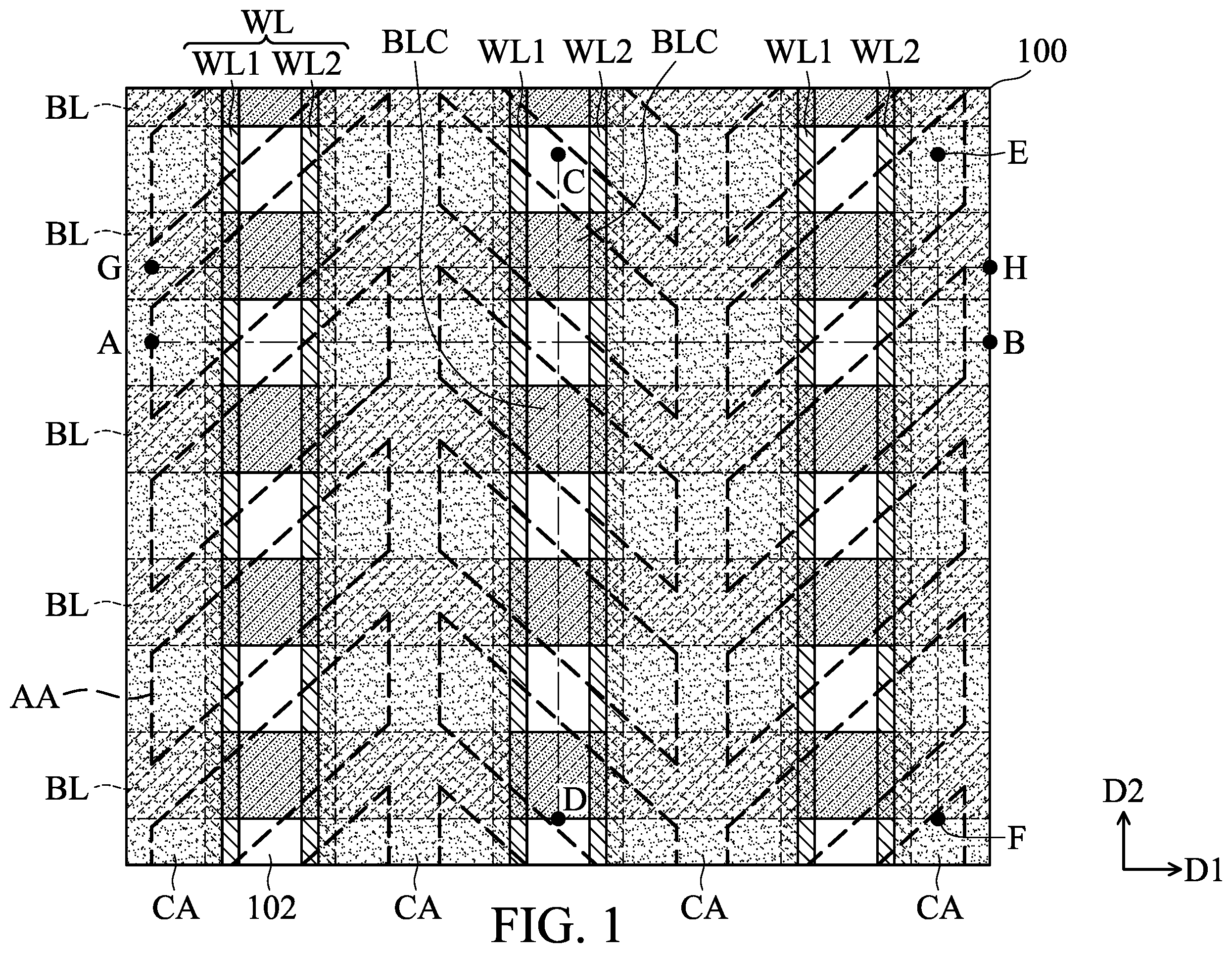 Patent US12581644 — Semiconductor structure and method of forming the same — Figure 1