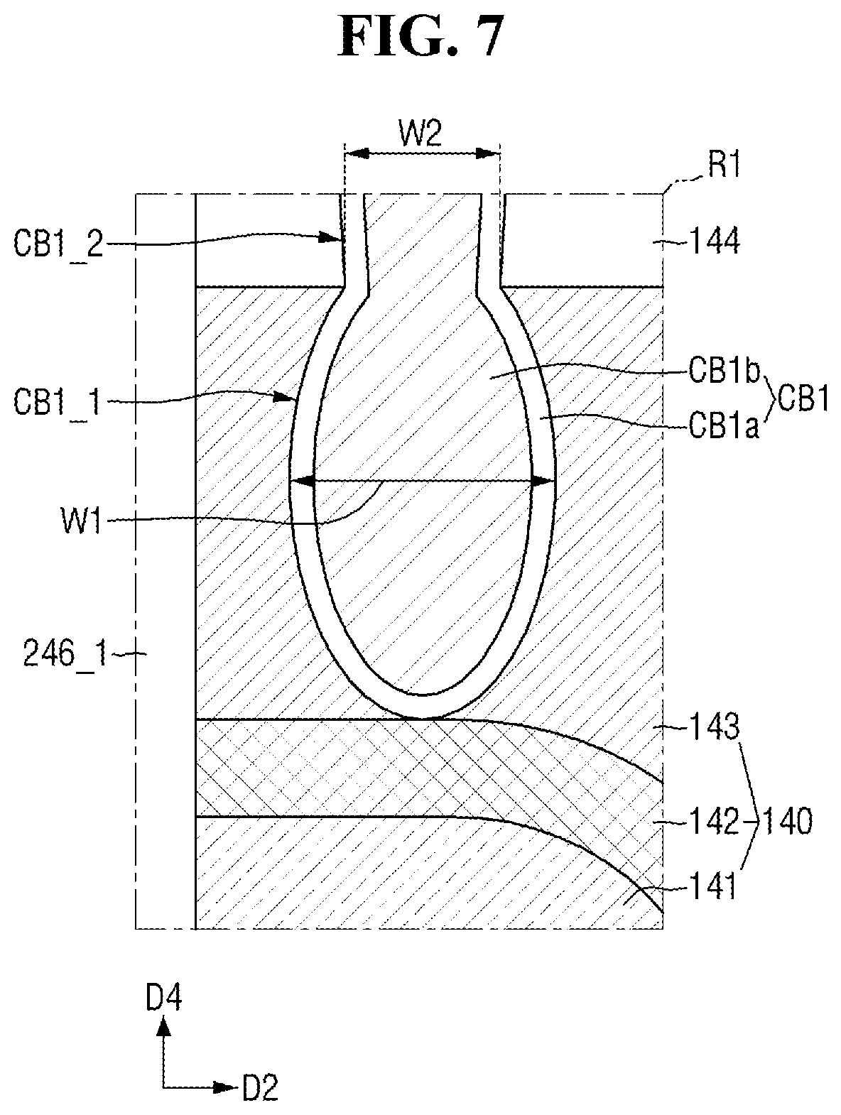 Patent US12581645 Figure 7 – Semiconductor memory devices