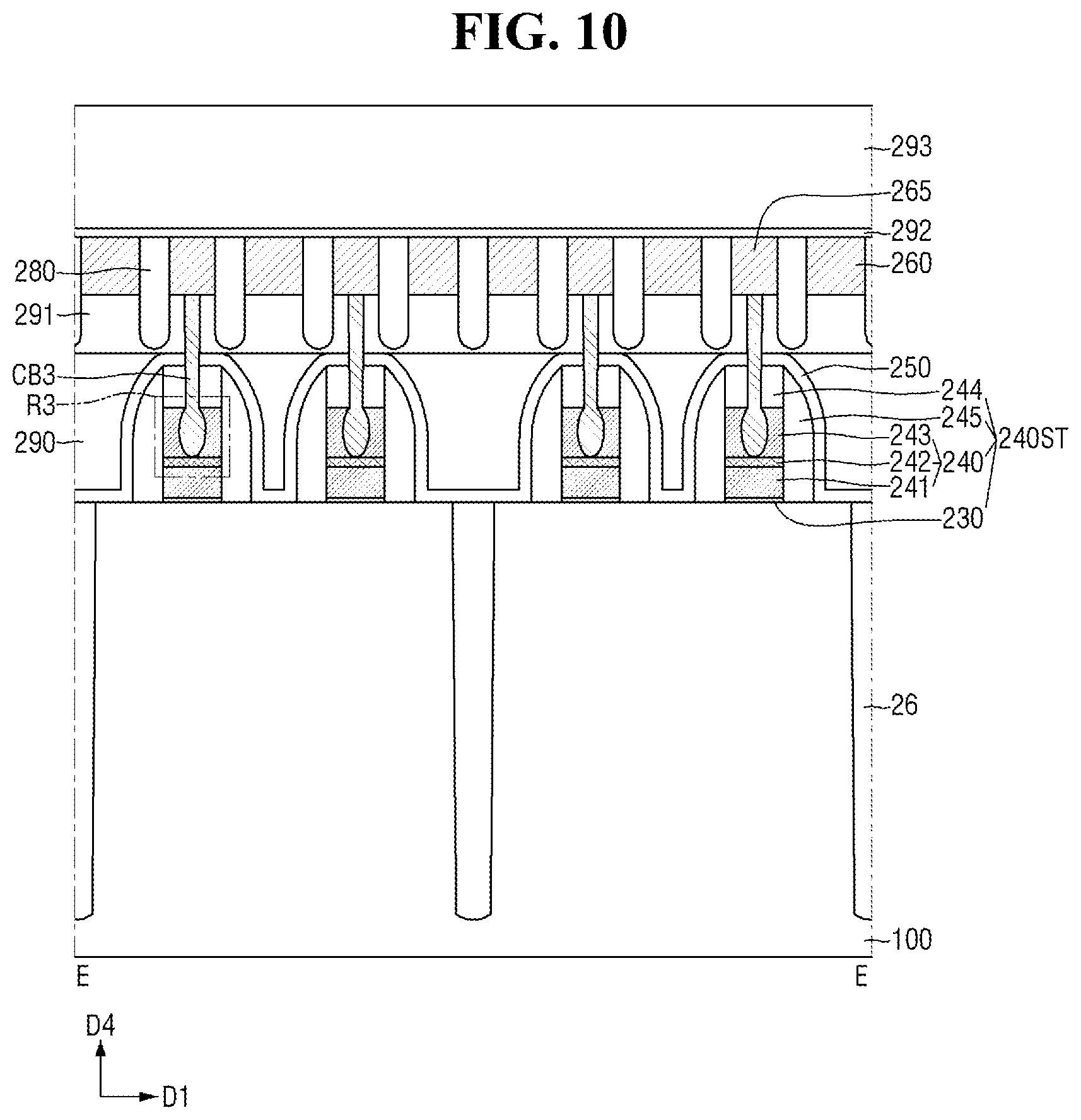 Patent US12581645 Figure 10 – Semiconductor memory devices