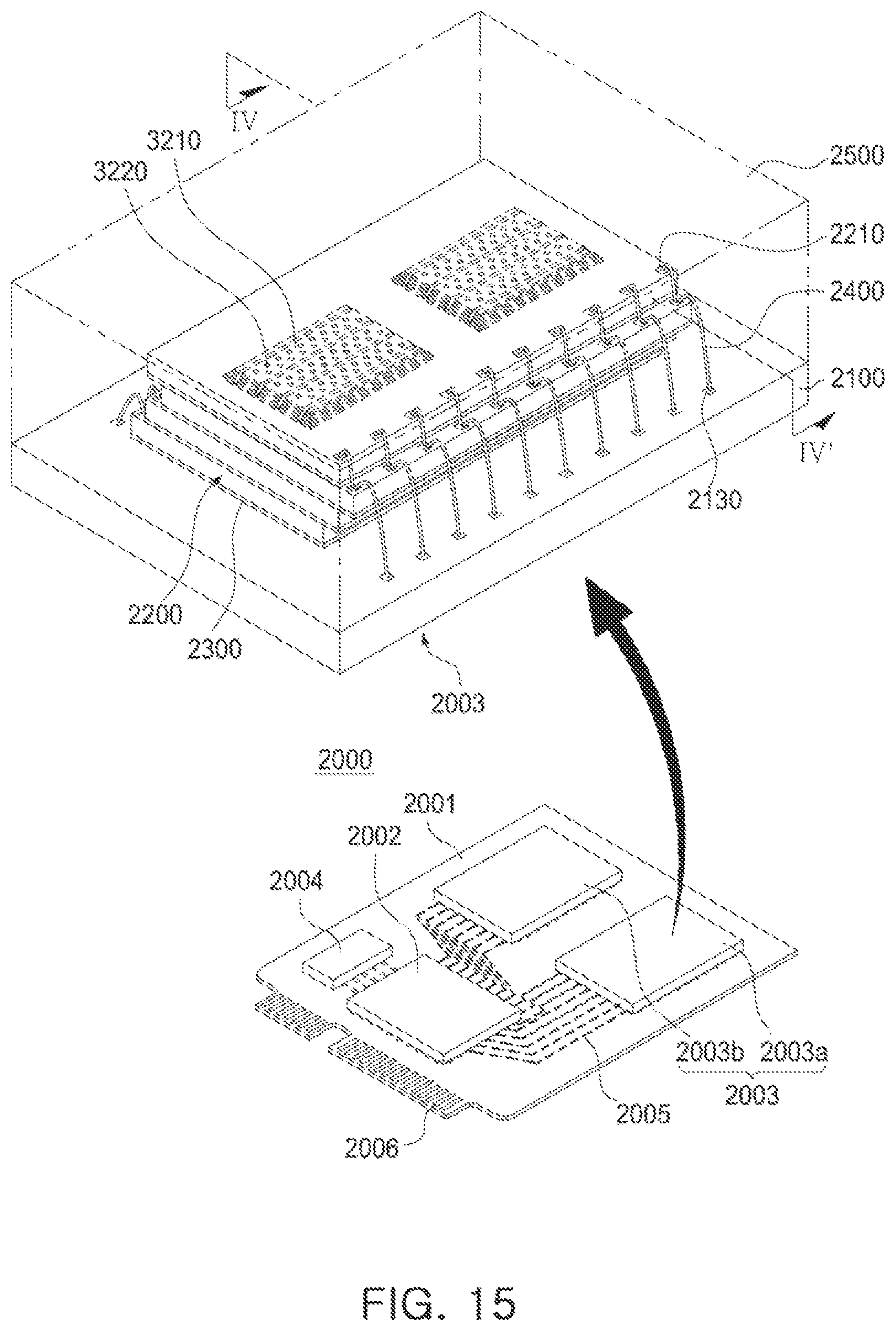 Patent US12581646 Figure 15 – Semiconductor devices with align key structure for stack structures and data storage systems including the same