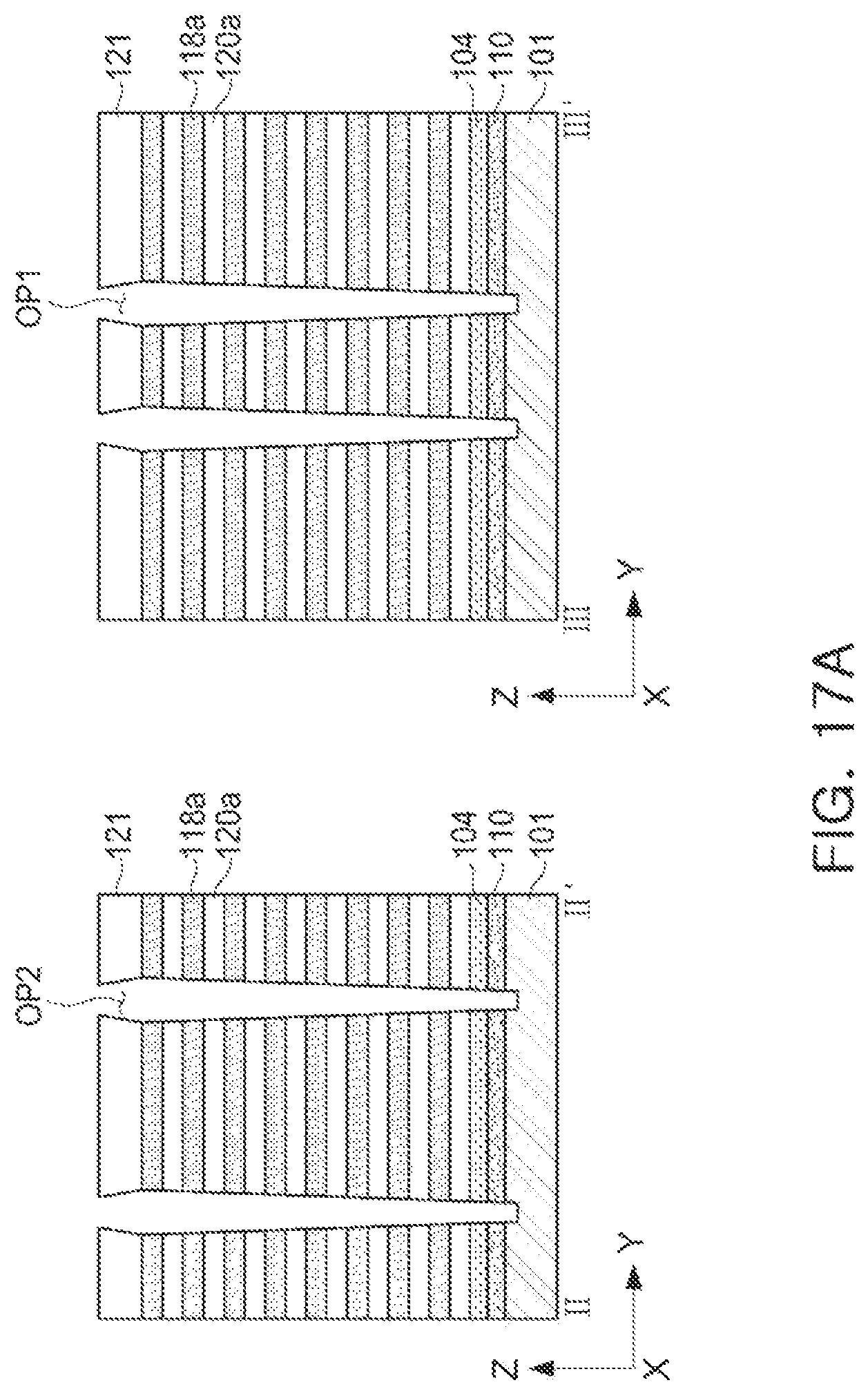 Patent US12581646 Figure 17 – Semiconductor devices with align key structure for stack structures and data storage systems including the same