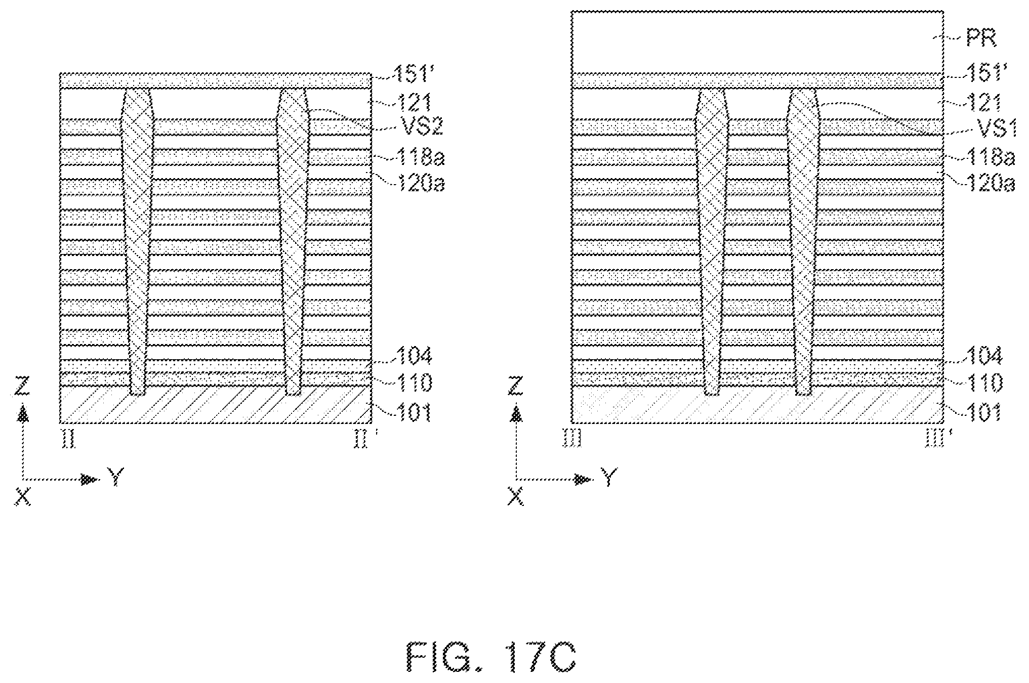 Patent US12581646 Figure 19 – Semiconductor devices with align key structure for stack structures and data storage systems including the same
