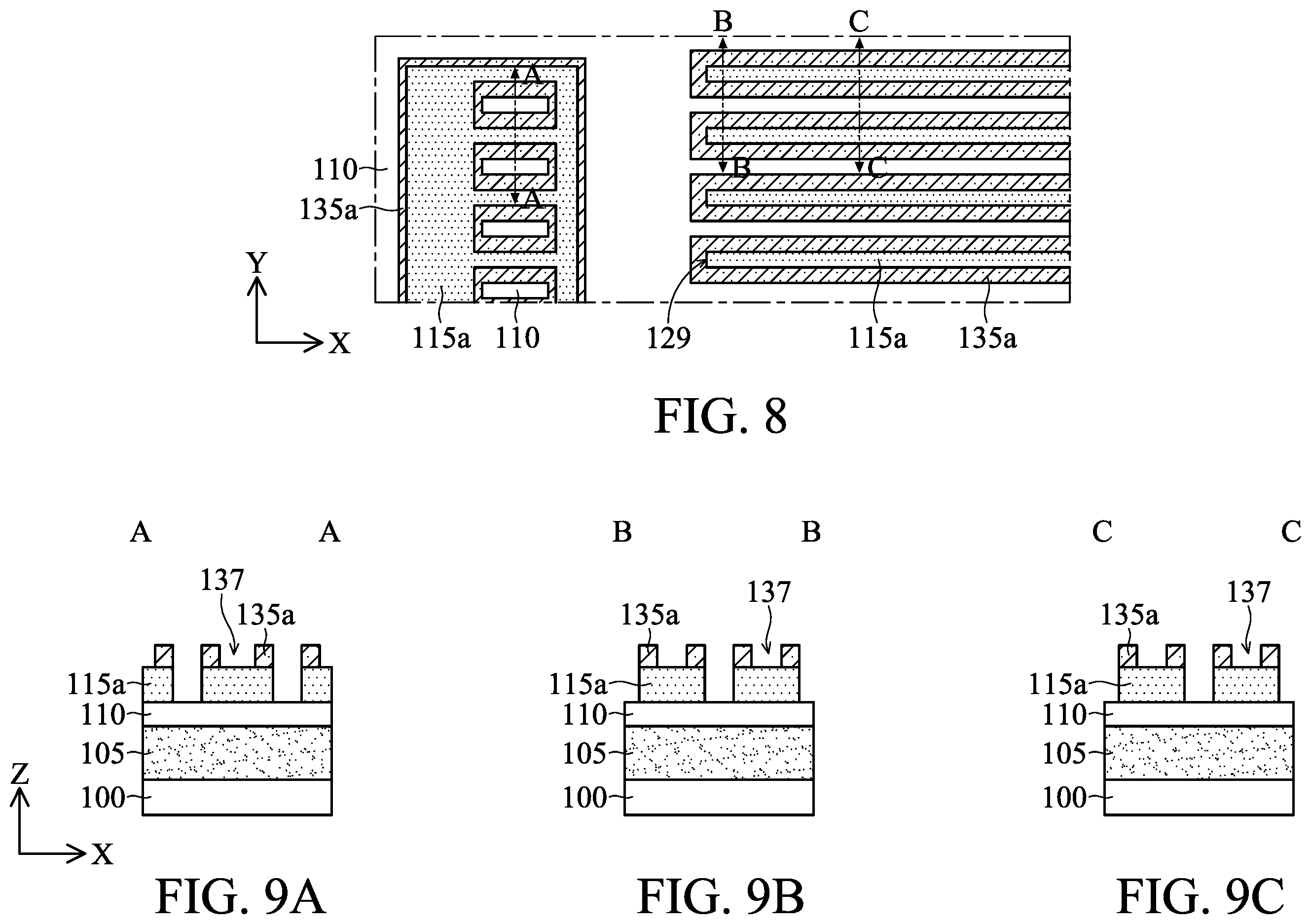 Patent US12581647 Figure 5 – Memory device and method of manufacturing the same