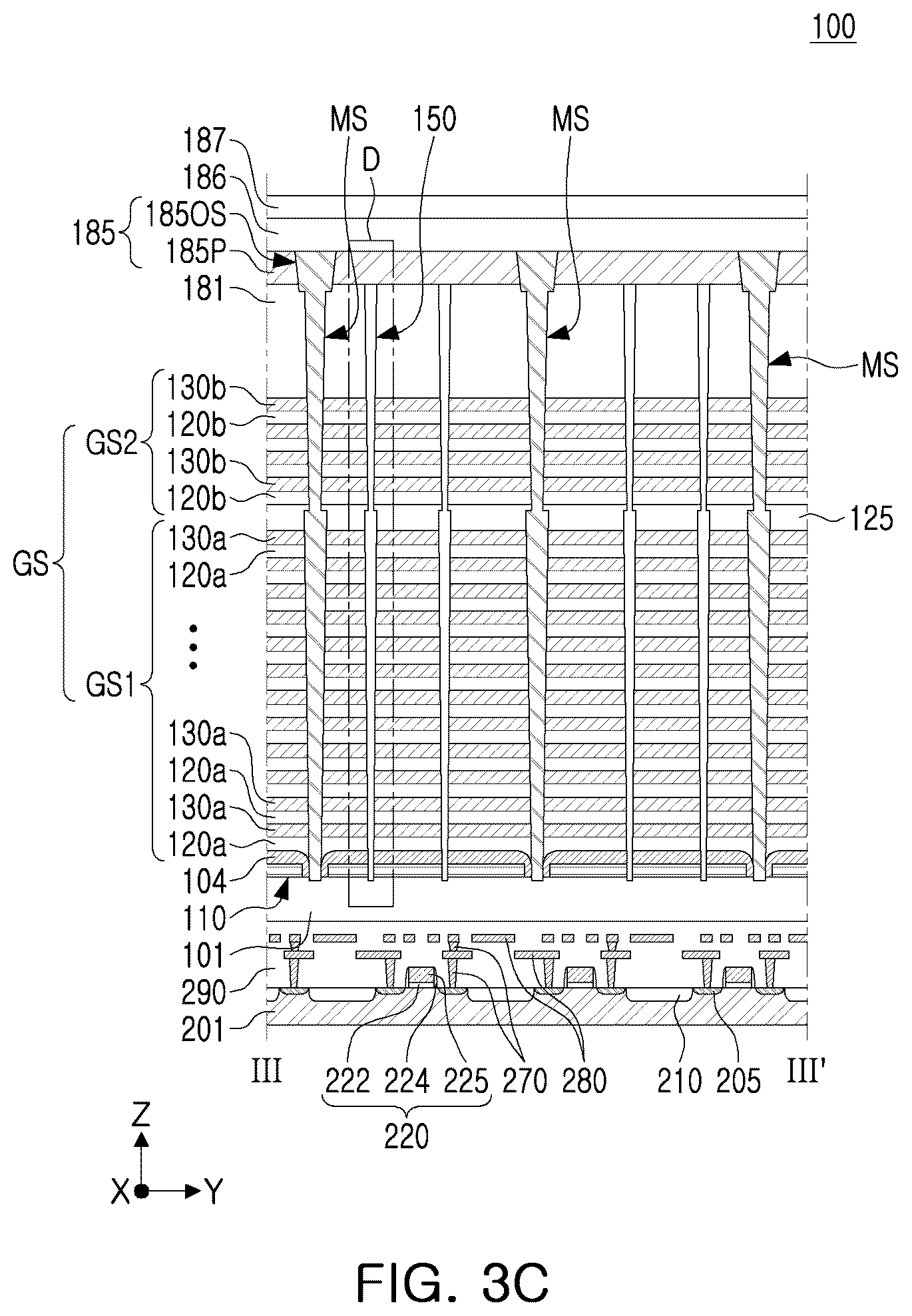 Patent US12581648 Figure 5 – Semiconductor devices and data storage systems including the same