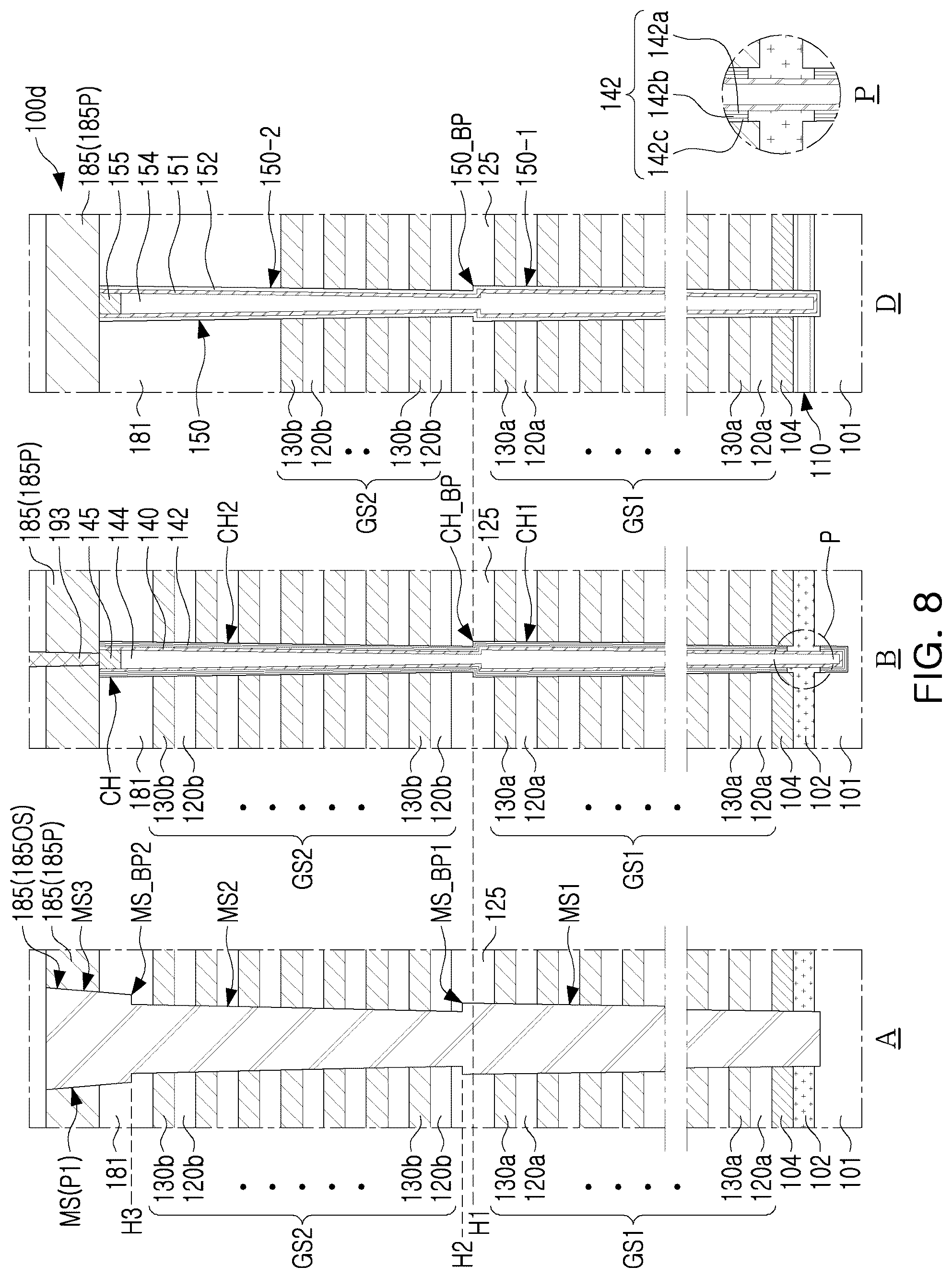 Patent US12581648 Figure 12 – Semiconductor devices and data storage systems including the same
