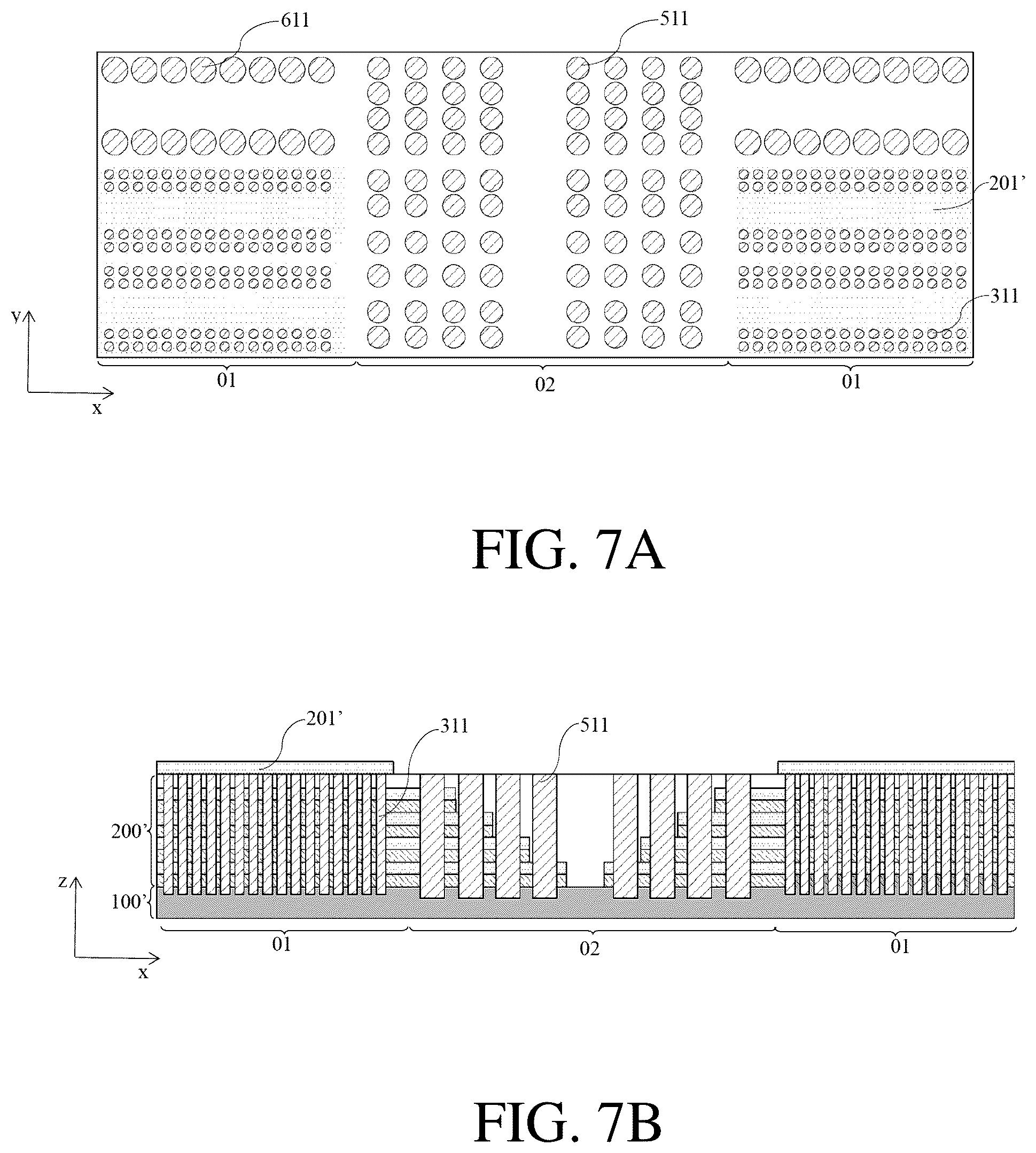 Patent US12581649 Figure 8 – Semiconductor device, fabrication method, and memory system
