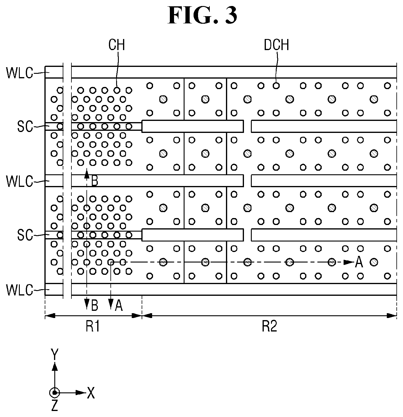 Patent US12581650 Figure 3 – Non-volatile memory devices and electronic systems including the same