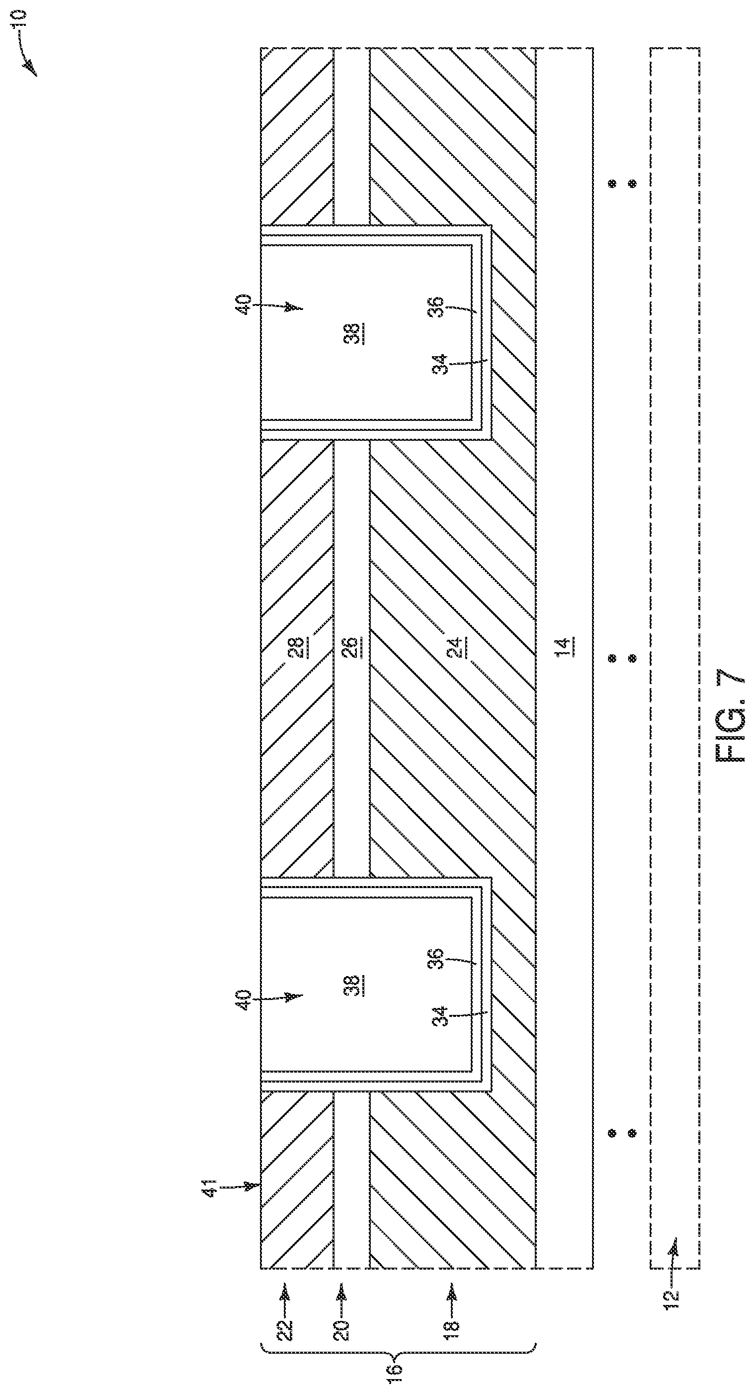 Patent US12581651 Figure 7 – Integrated assemblies, and methods of forming integrated assemblies