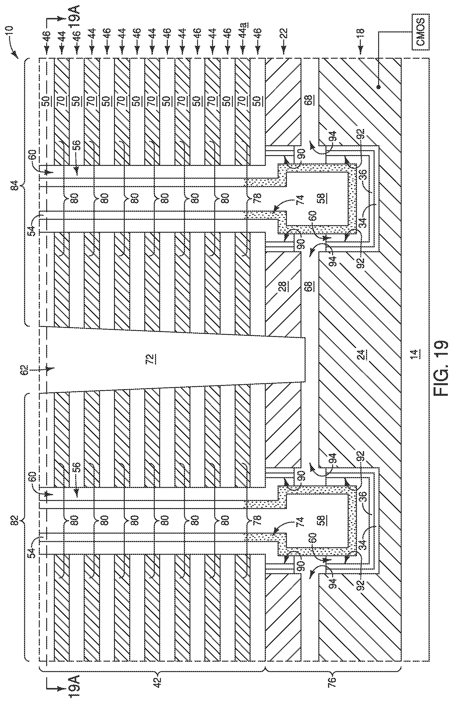 Patent US12581651 Figure 19 – Integrated assemblies, and methods of forming integrated assemblies