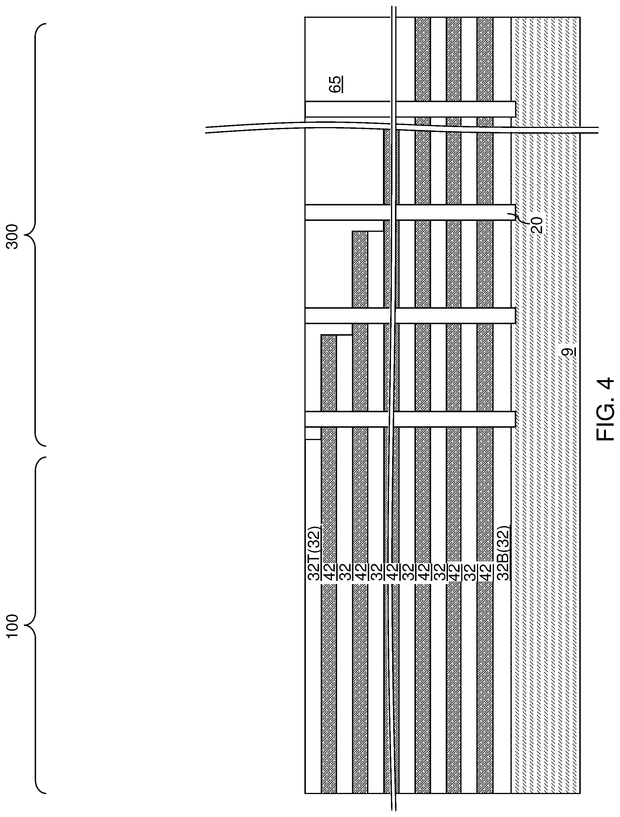 Patent US12581652 Figure 4 – Three-dimensional memory devices having channel cap structures and methods for forming the same