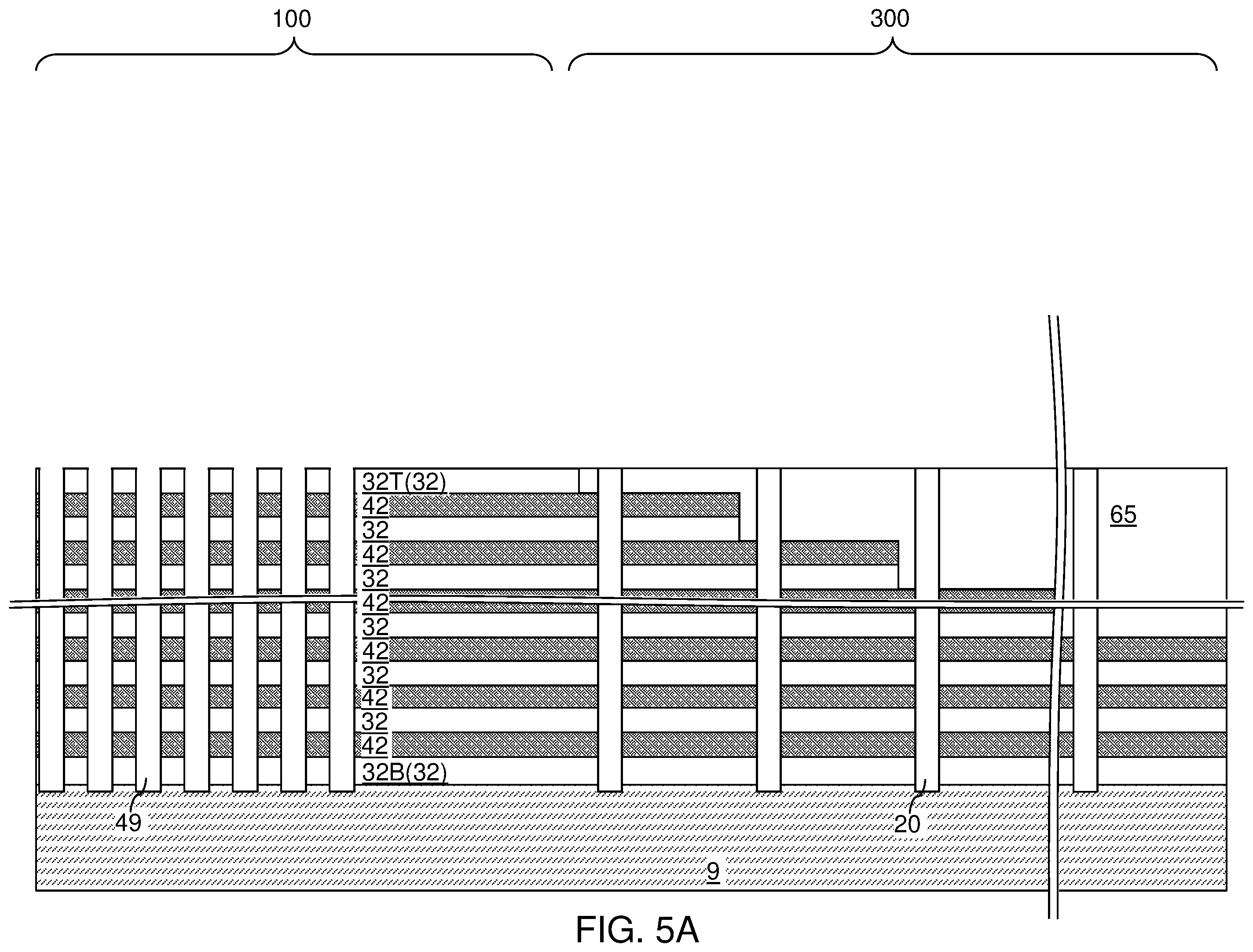 Patent US12581652 Figure 5 – Three-dimensional memory devices having channel cap structures and methods for forming the same