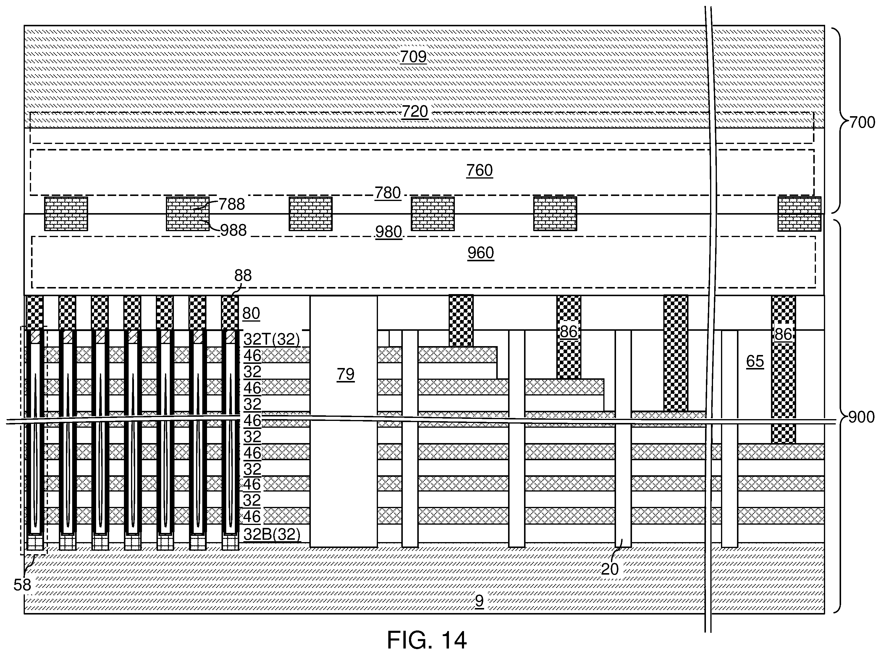 Patent US12581652 Figure 20 – Three-dimensional memory devices having channel cap structures and methods for forming the same