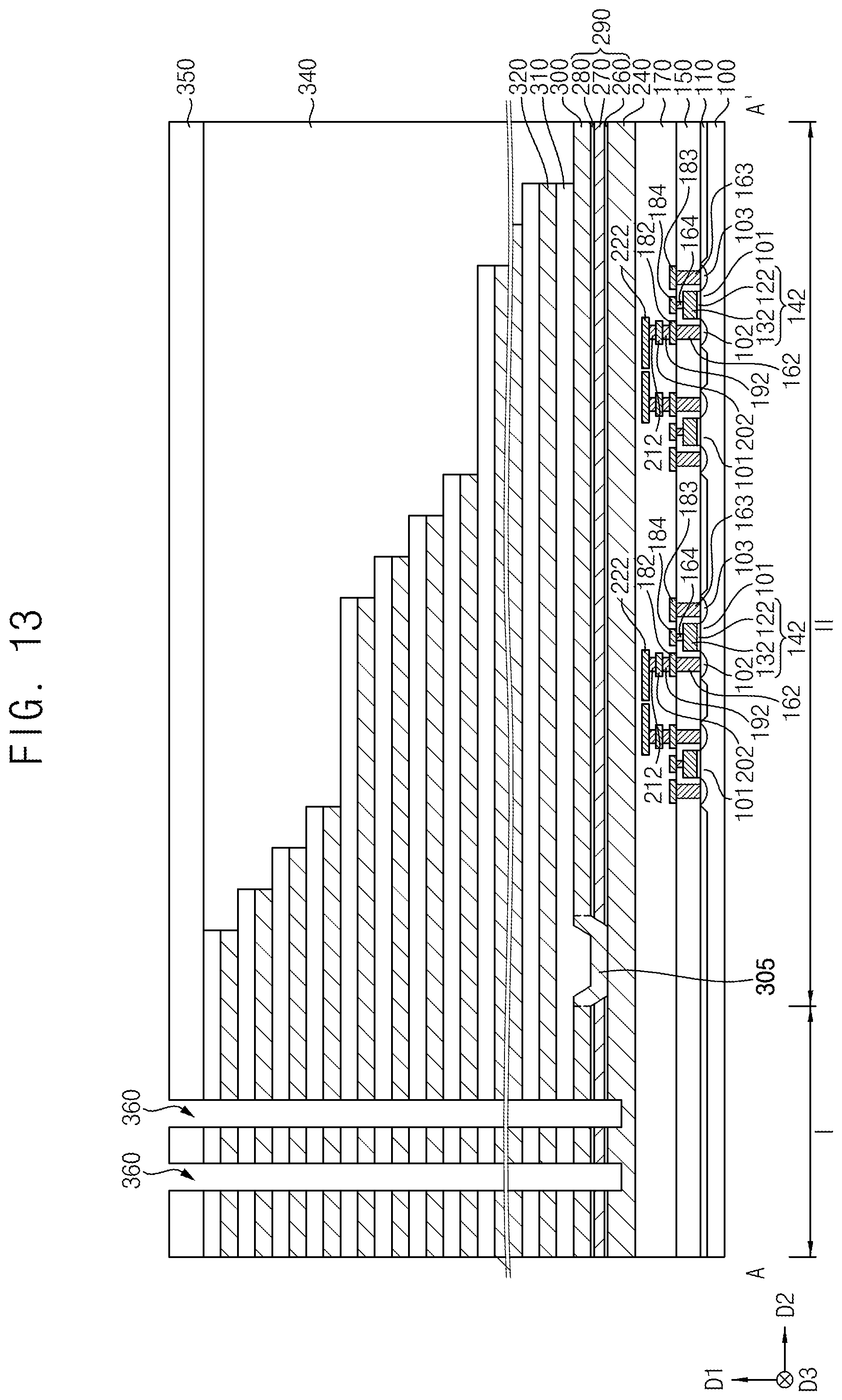 Patent US12581653 Figure 14 – Semiconductor devices and method of manufacturing the same