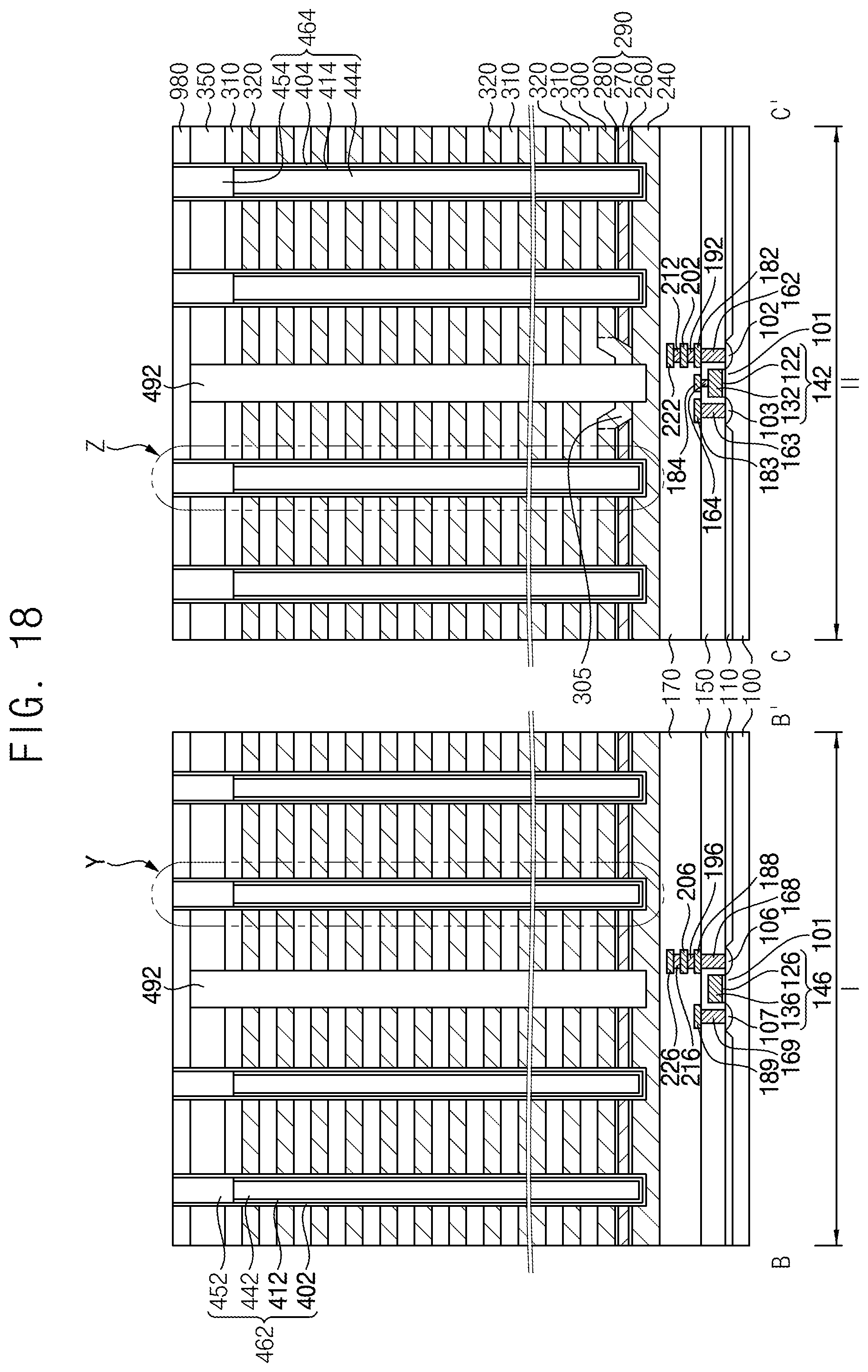 Patent US12581653 Figure 19 – Semiconductor devices and method of manufacturing the same