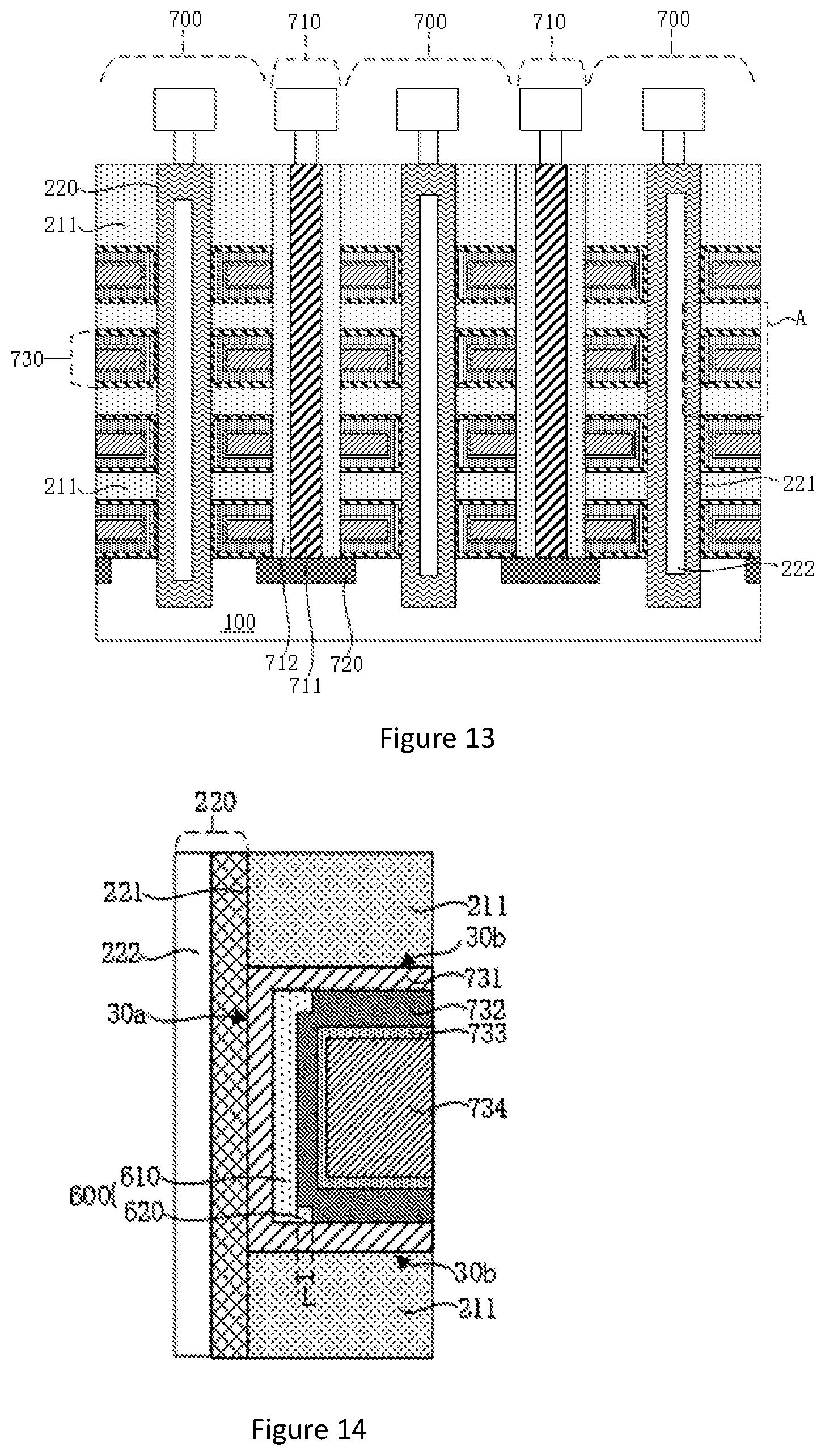 Patent US12581655 Figure 7 – Method of fabricating a 3D NAND flash memory with increased data retention capability