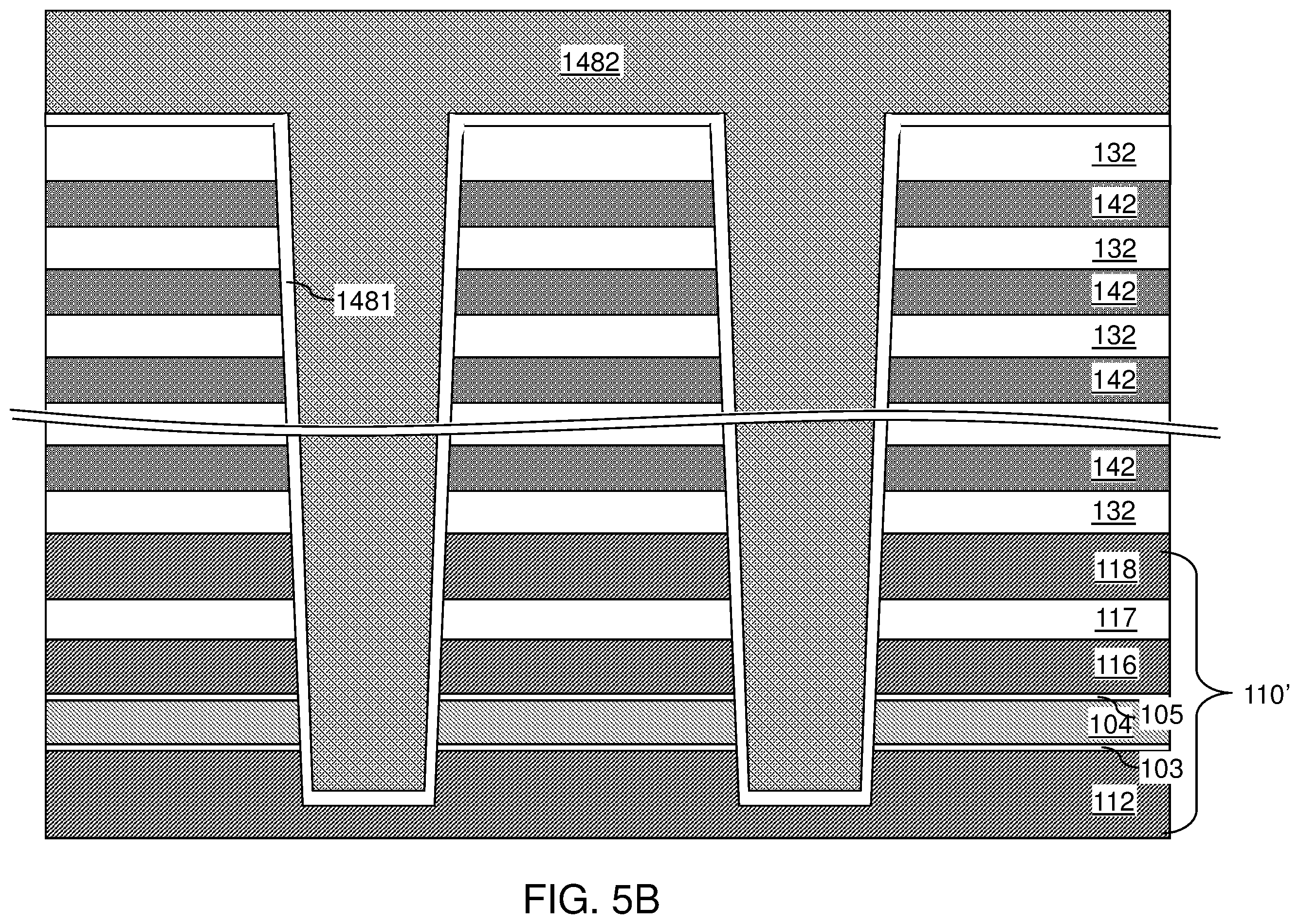 Patent US12581656 Figure 9 – Three-dimensional memory device and method of making thereof using etch stop structures located between tiers