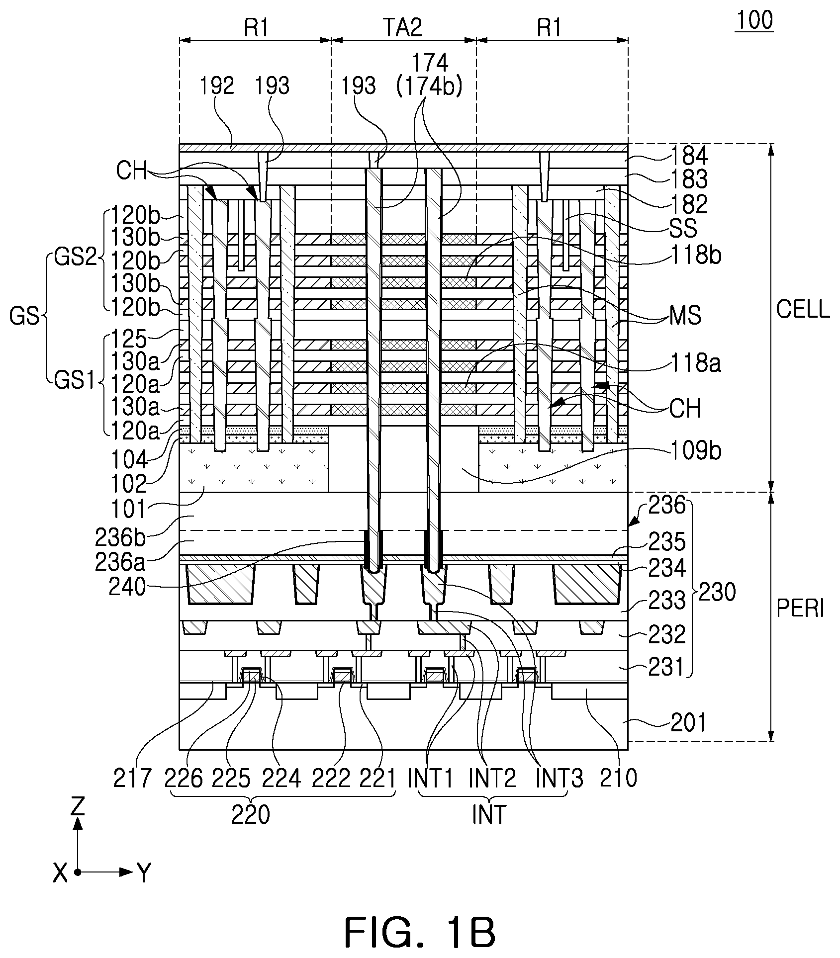 Patent US12581657 Figure 2 – Semiconductor devices and data storage systems including the same