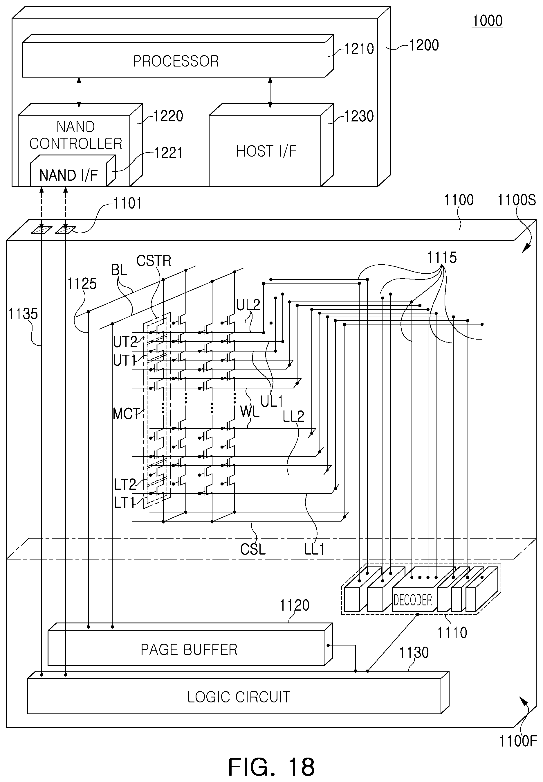 Patent US12581657 Figure 19 – Semiconductor devices and data storage systems including the same