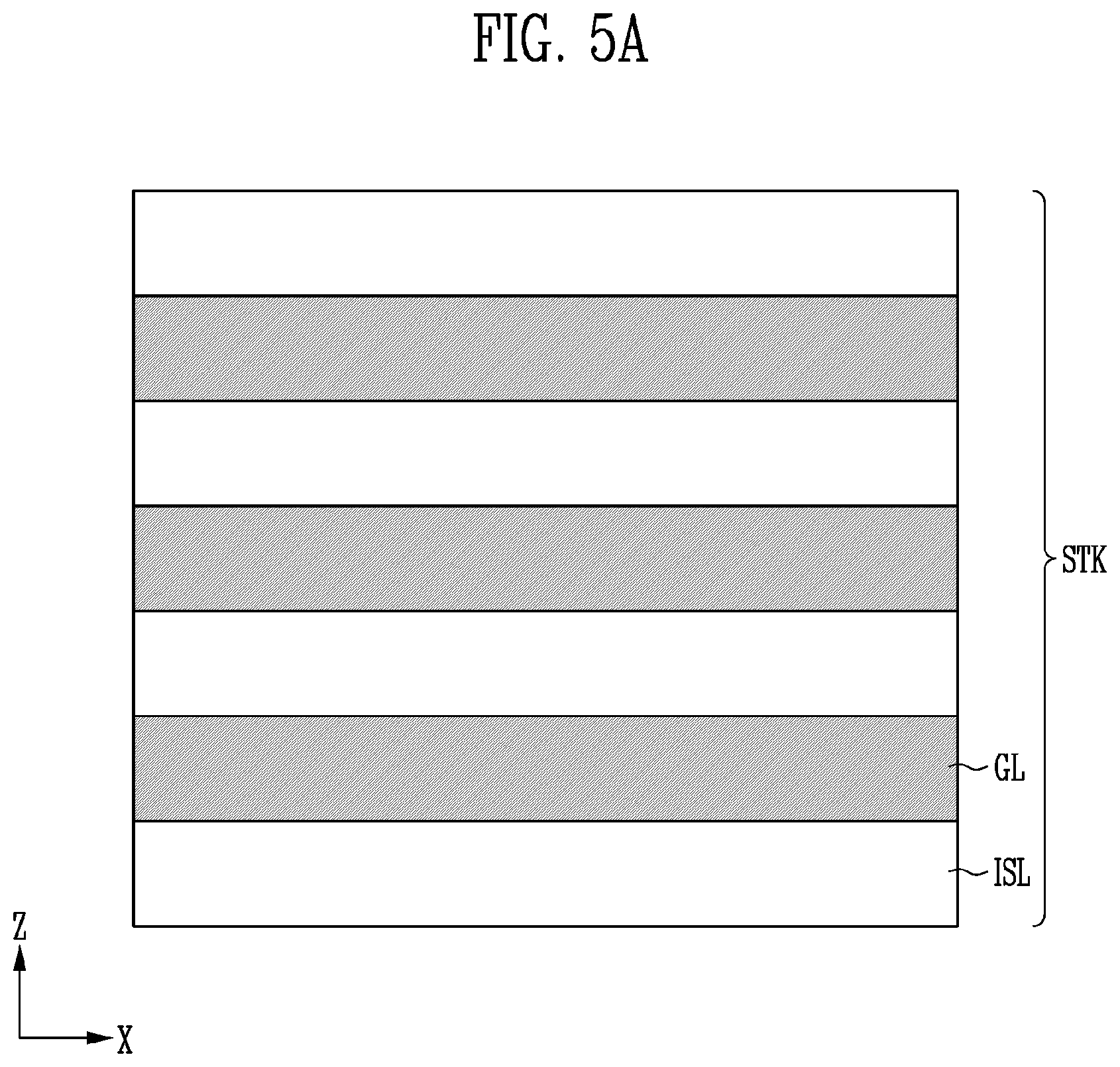 Patent US12581658 Figure 9 – Ferroelectric memory with multiple ferroelectric layers through a stack of gate lines