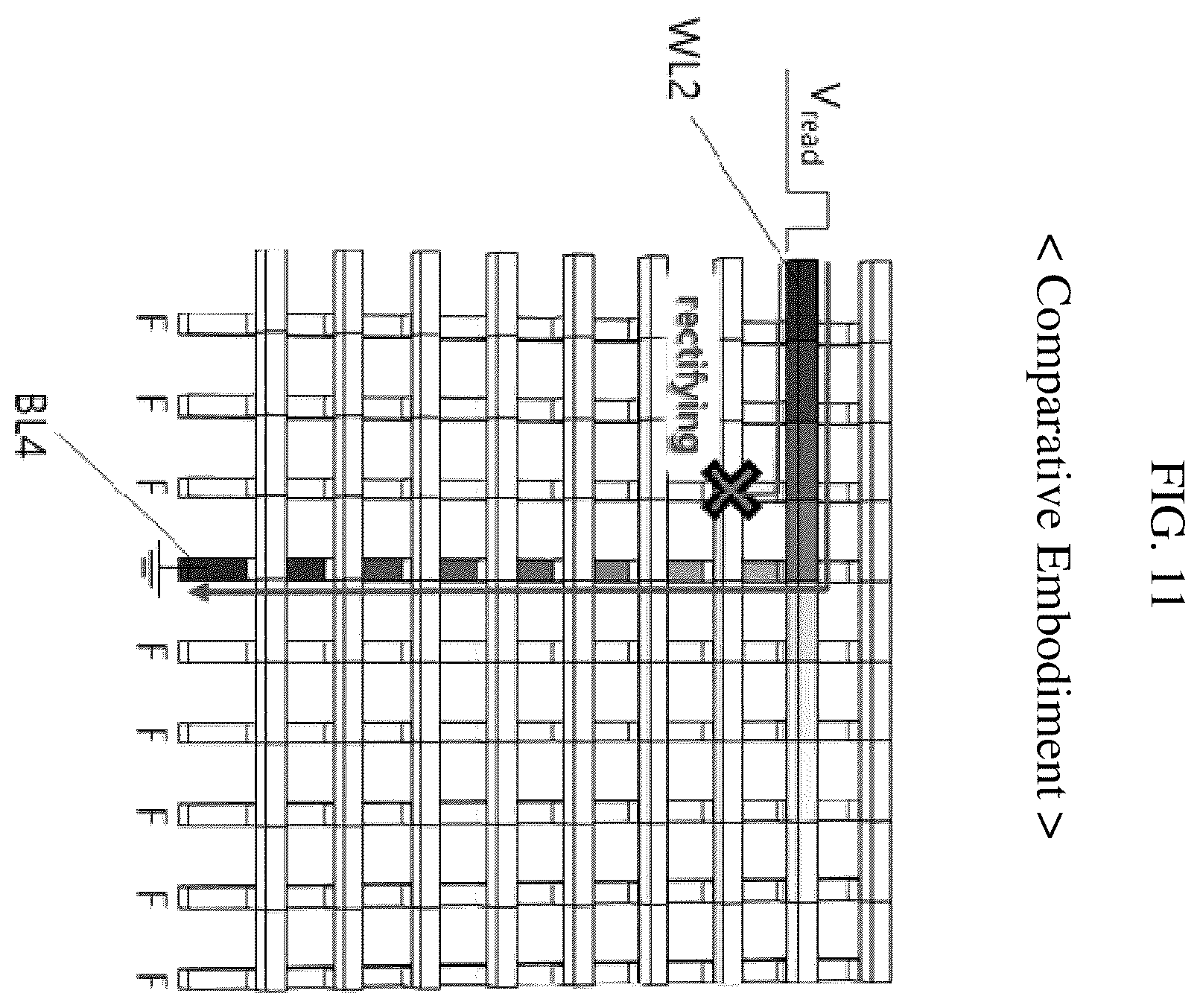 Patent US12581661 Figure 11 – Crossbar array device applicable to graph data analysis, nueromorphic device including the same, operation method of crossbar array device and graph data analysis method using crossbar array device