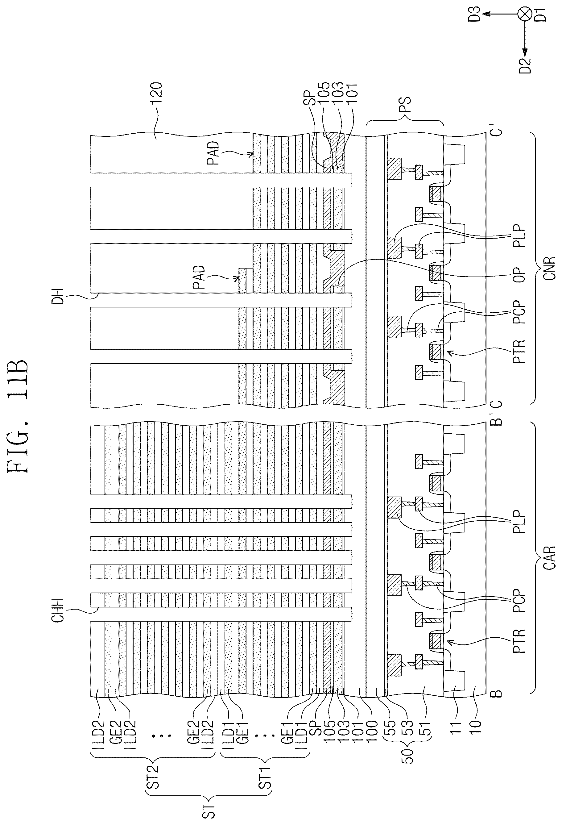 Patent US12581662 Figure 20 – Semiconductor device and electronic system including the same