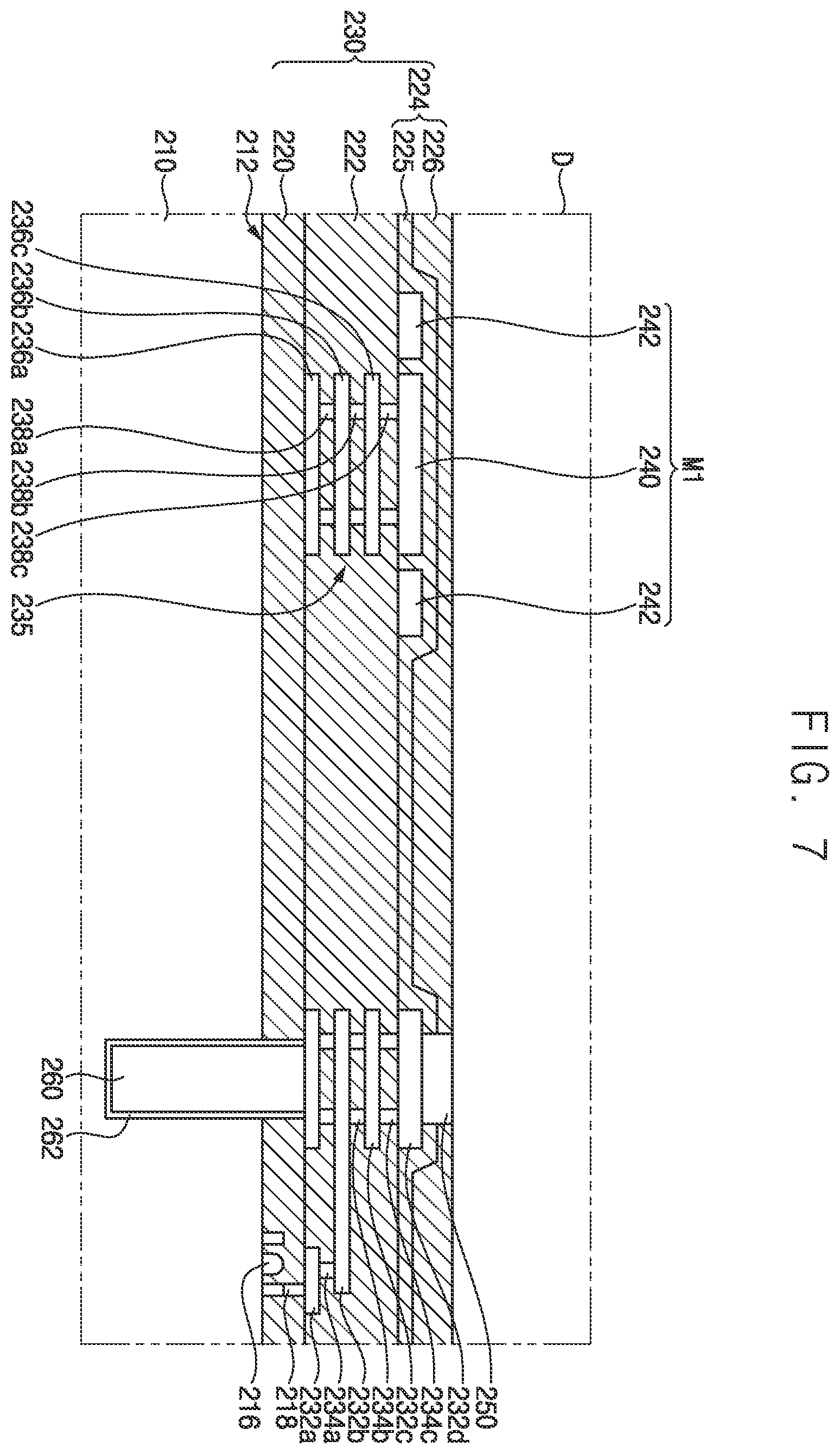Patent US12581664 Figure 6 – Semiconductor package and method of manufacturing same