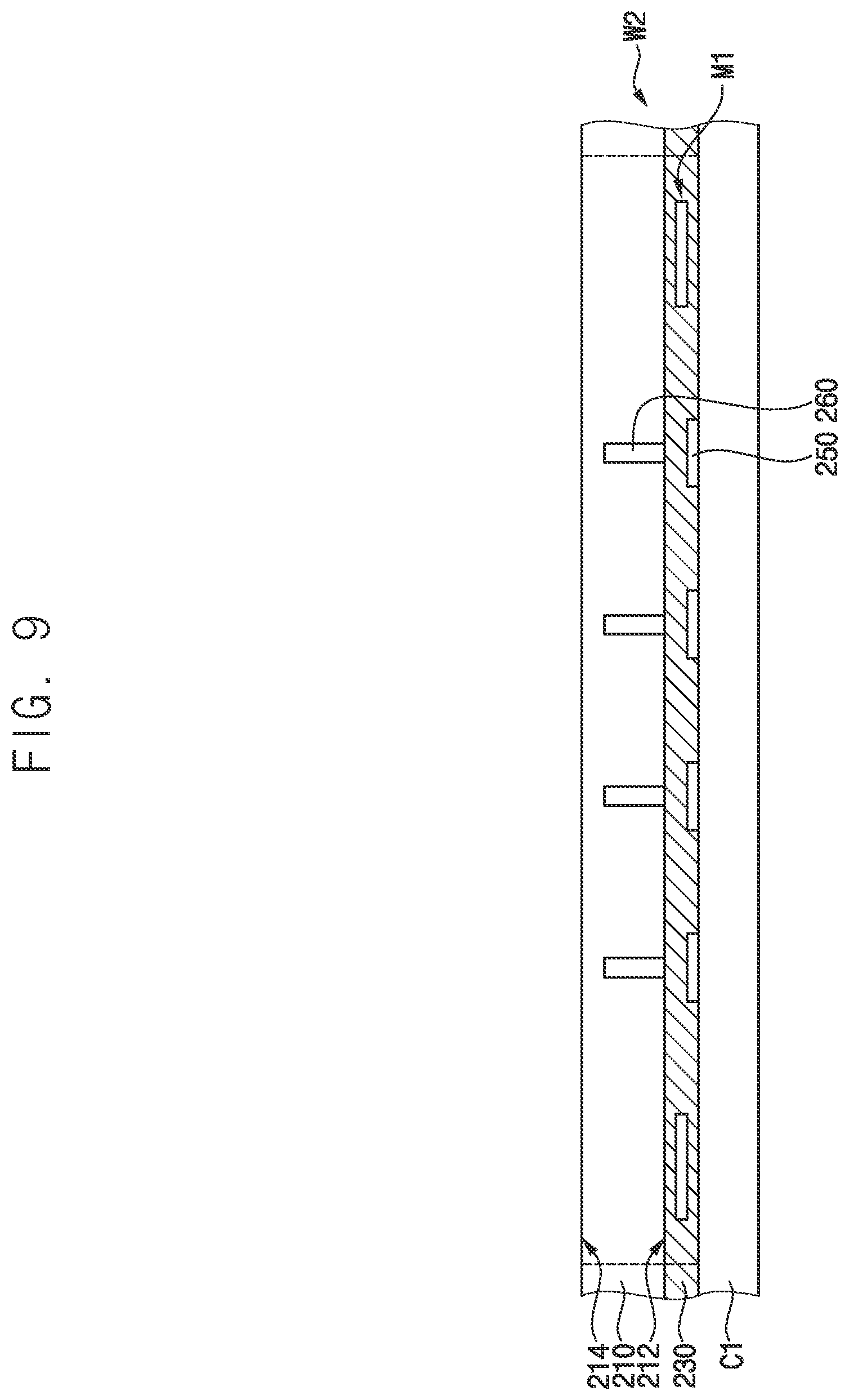 Patent US12581664 Figure 8 – Semiconductor package and method of manufacturing same