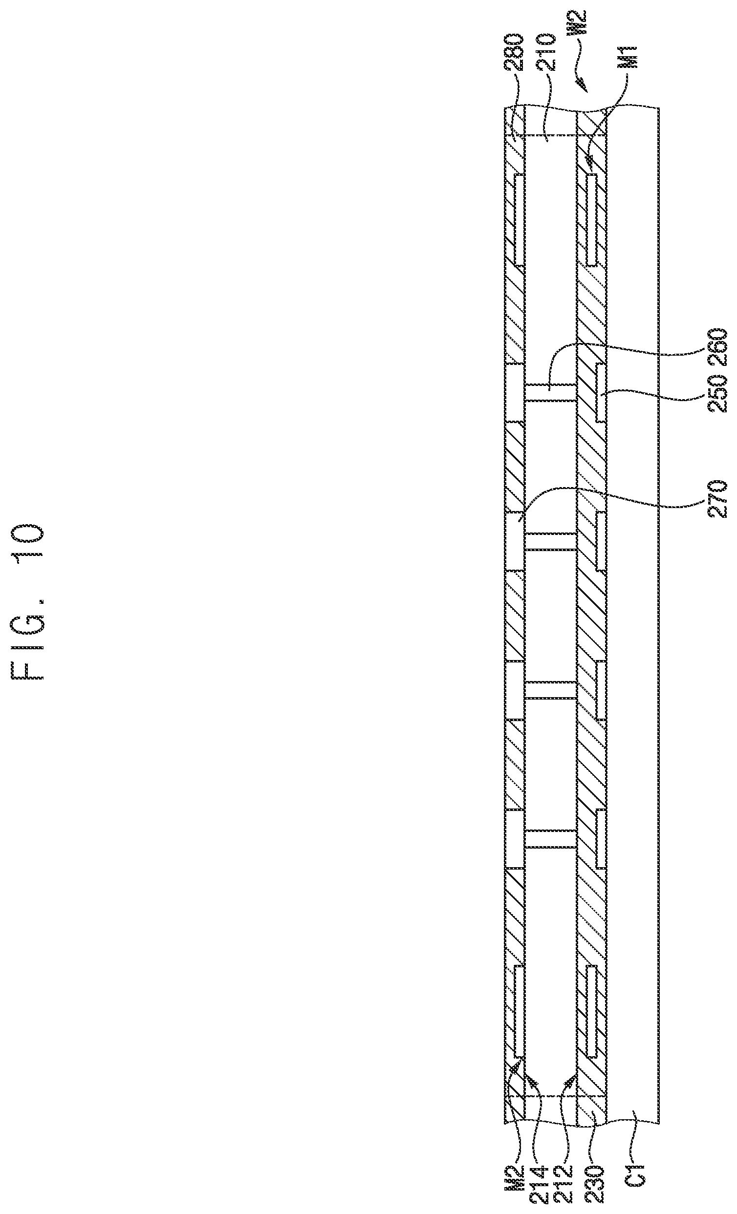 Patent US12581664 Figure 9 – Semiconductor package and method of manufacturing same