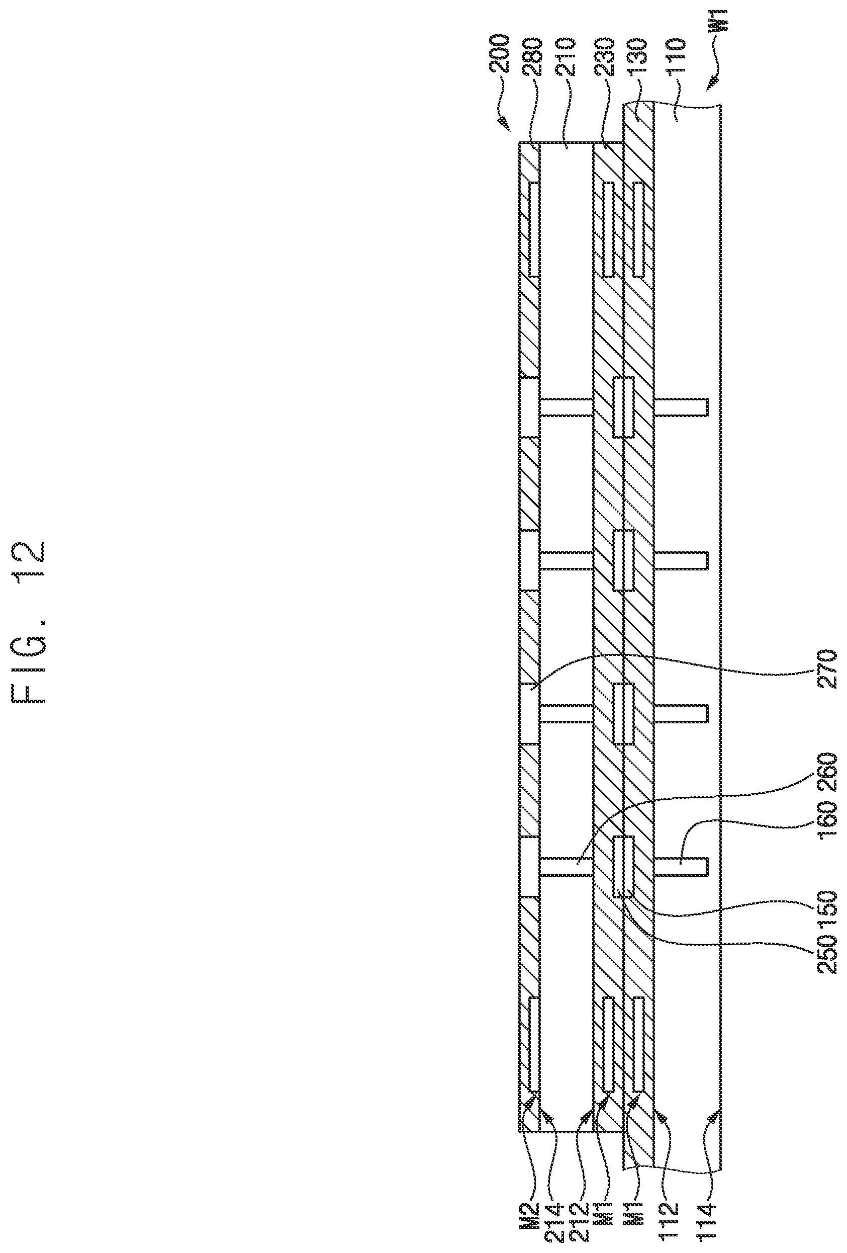 Patent US12581664 Figure 11 – Semiconductor package and method of manufacturing same