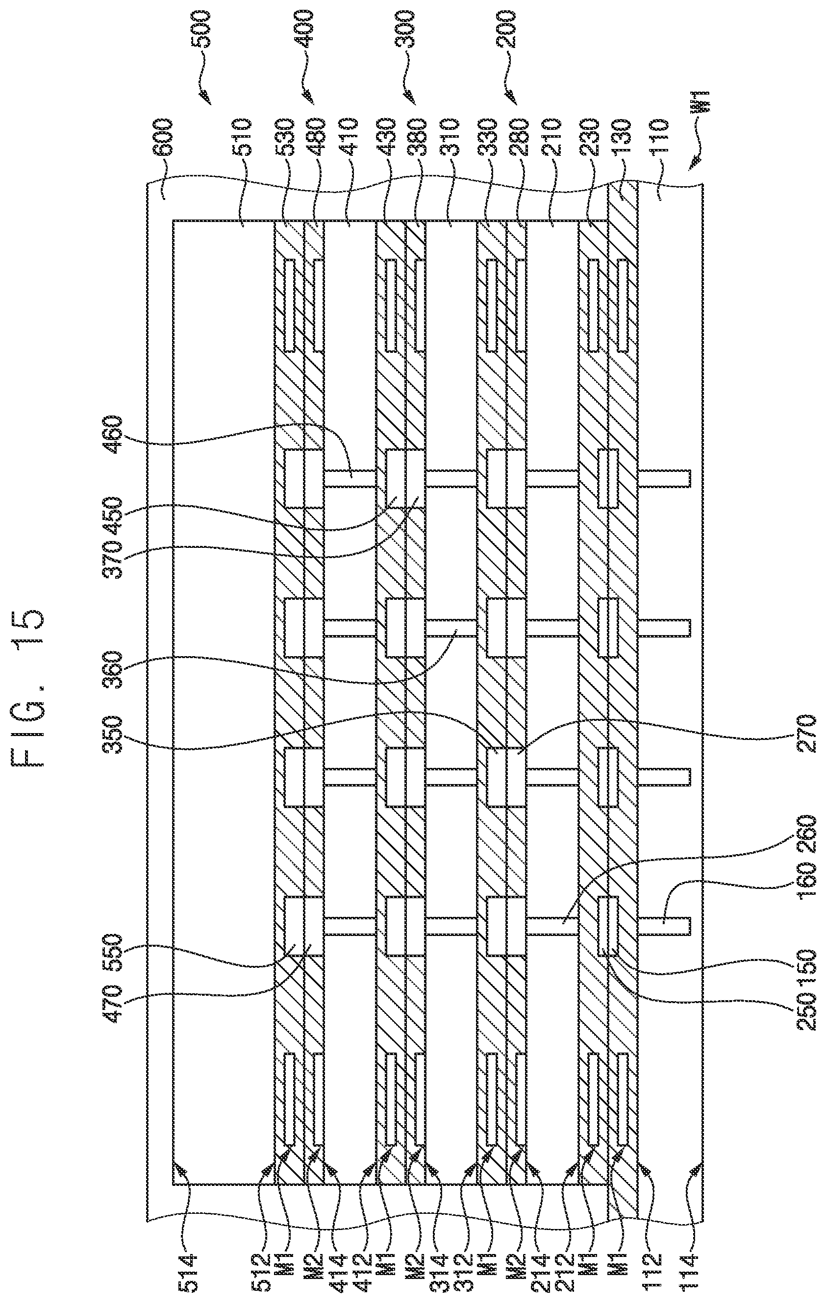 Patent US12581664 Figure 14 – Semiconductor package and method of manufacturing same