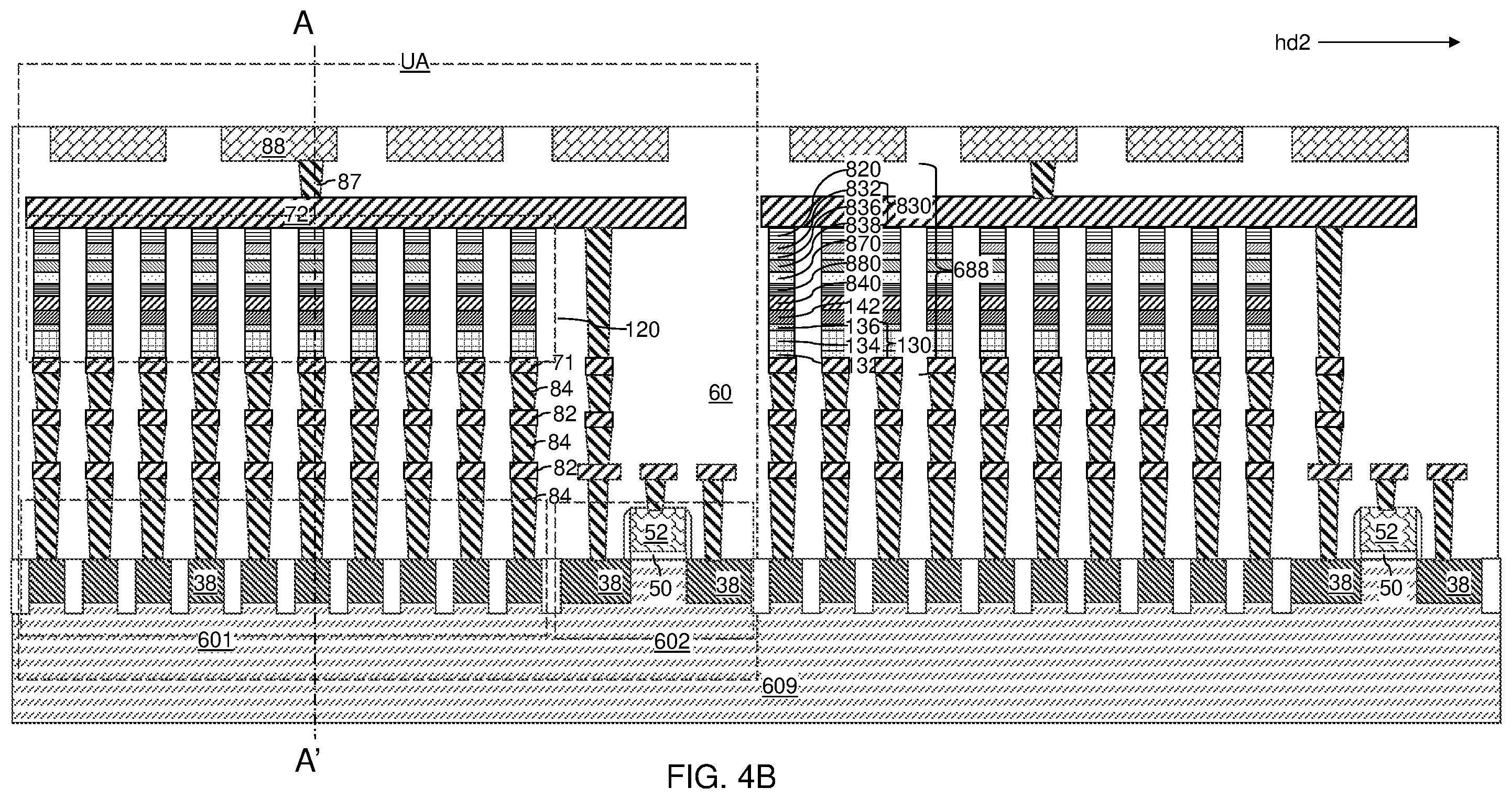 Patent US12581665 Figure 8 – Bonded memory MRAM arrays sharing a common driver circuit and methods of making the same