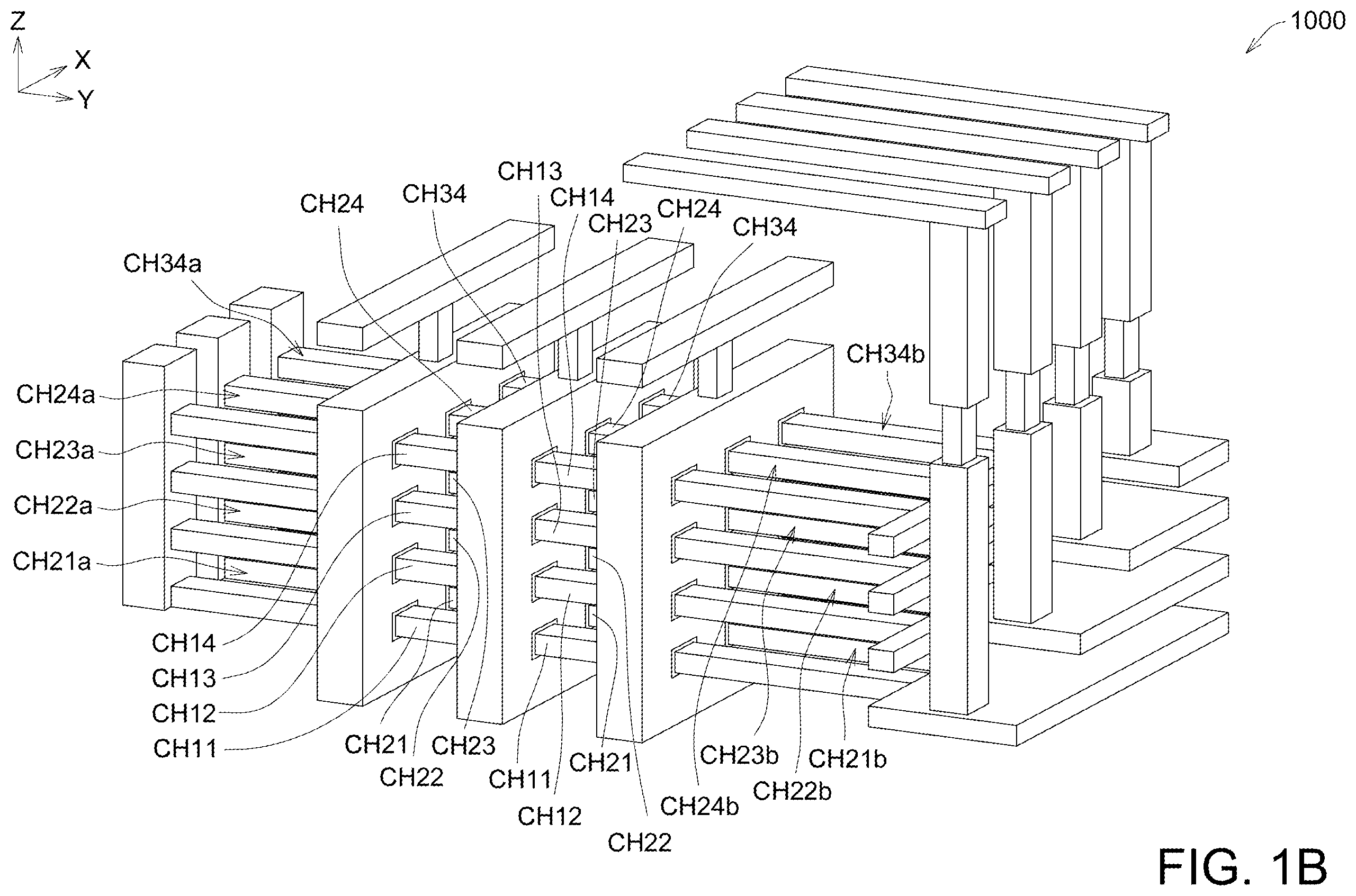 Patent US12581666 Figure 2 – Memory device based on thyristors