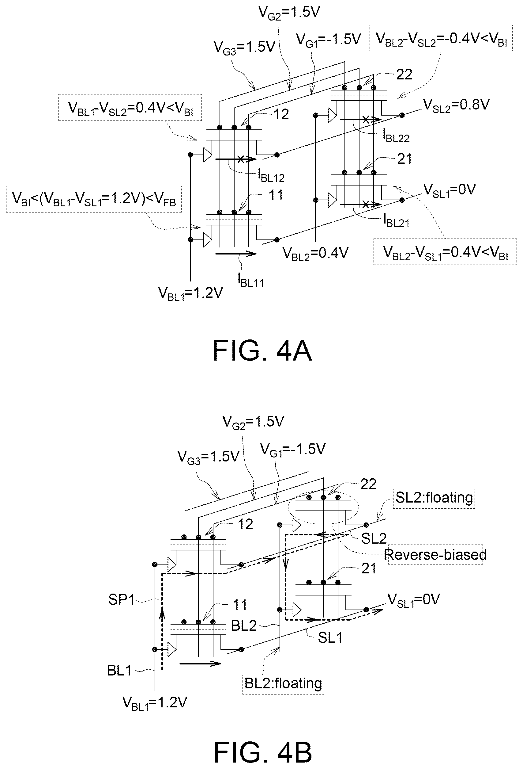 Patent US12581666 Figure 5 – Memory device based on thyristors