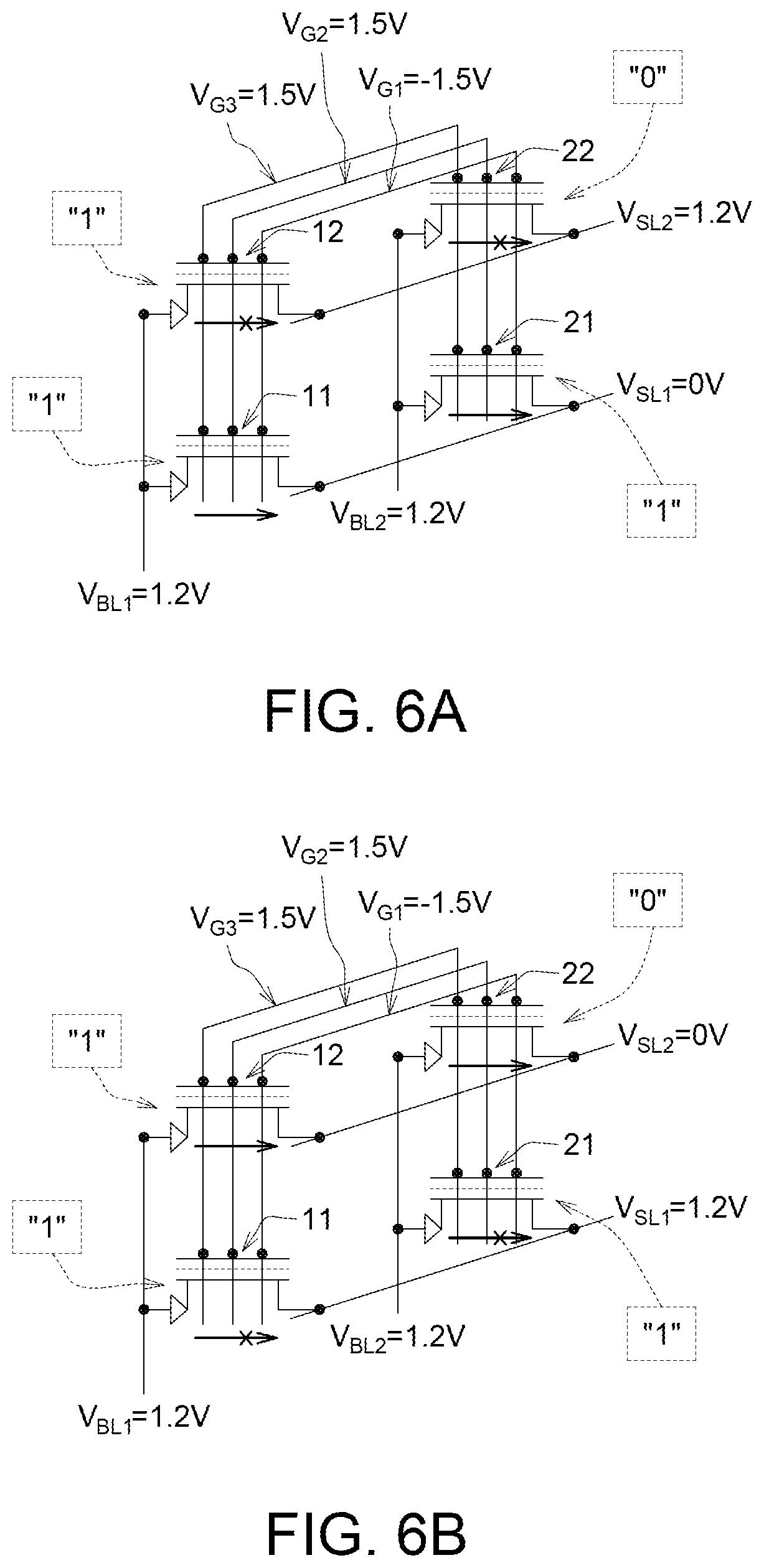 Patent US12581666 Figure 7 – Memory device based on thyristors