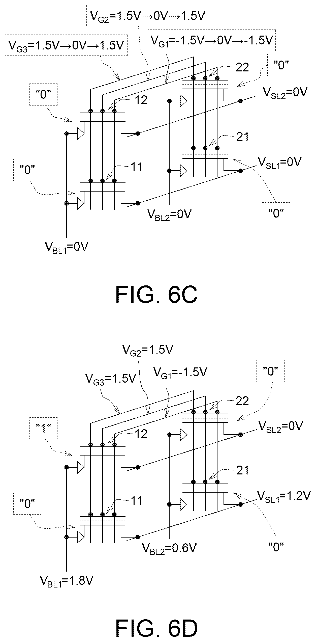 Patent US12581666 Figure 8 – Memory device based on thyristors