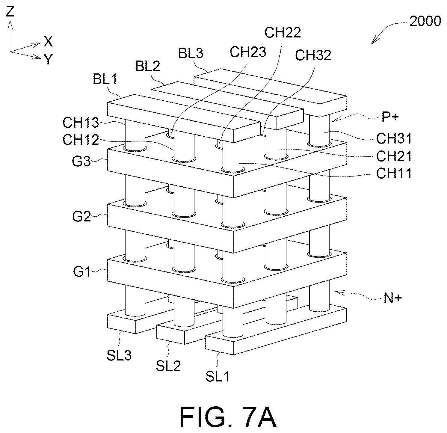 Patent US12581666 Figure 10 – Memory device based on thyristors