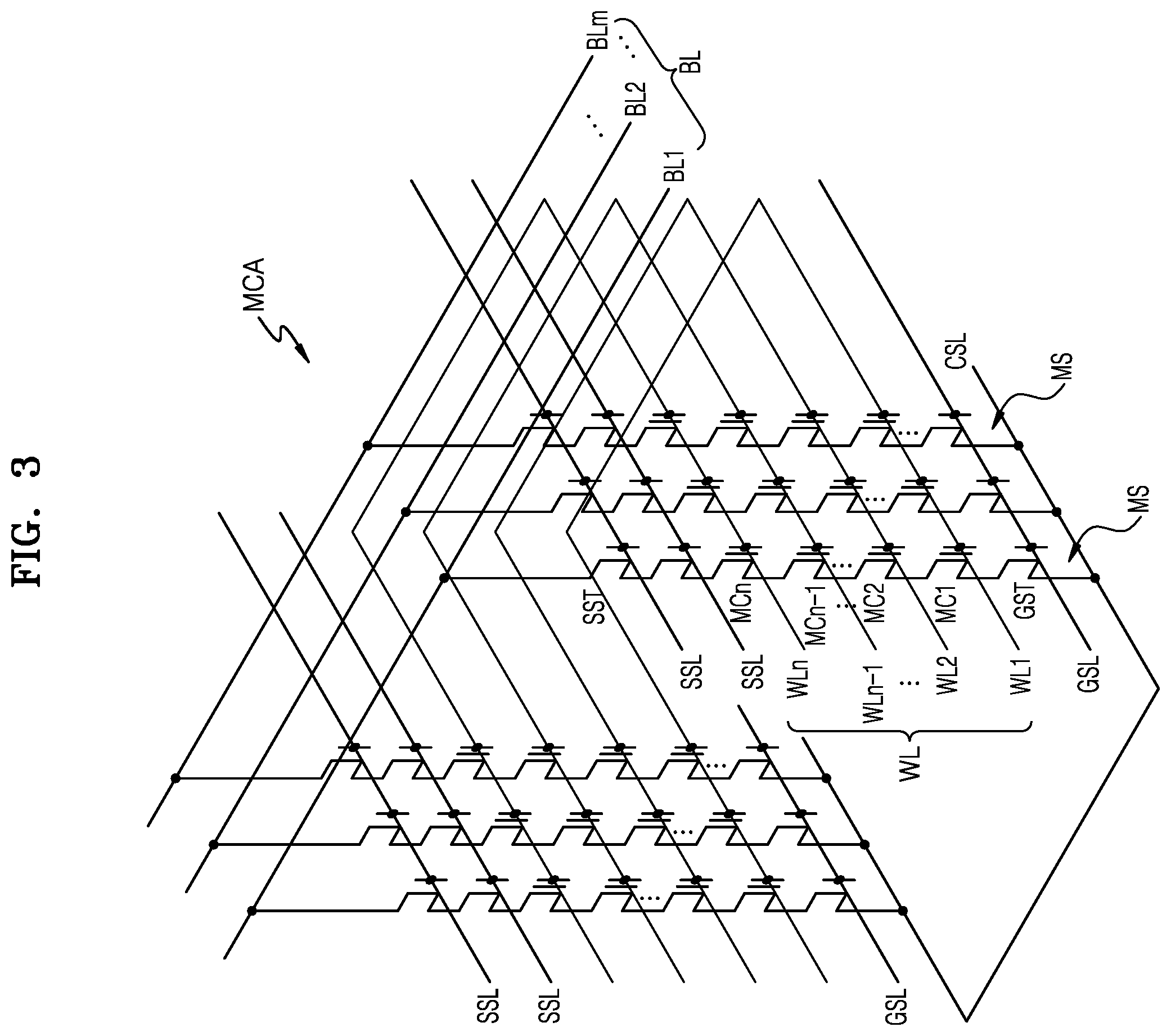 Patent US12581669 Figure 3 – Vertical memory device